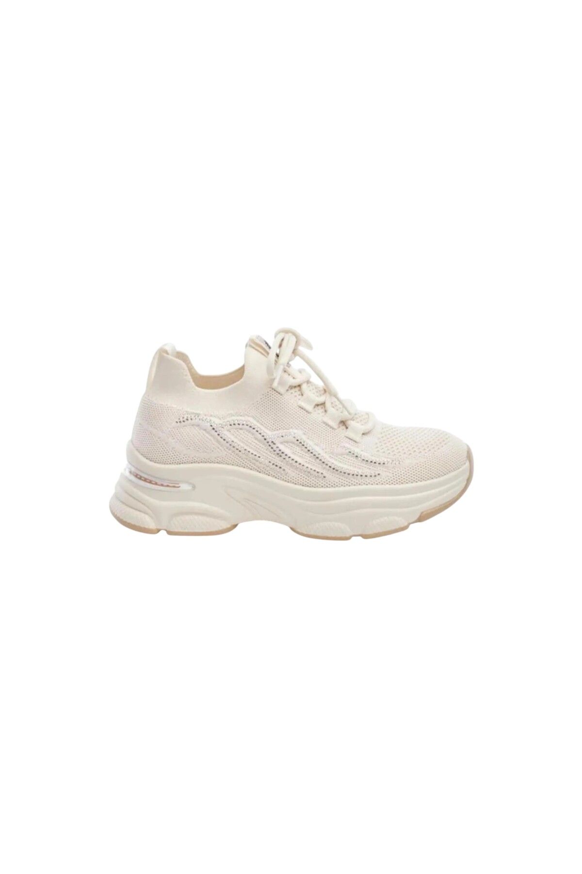 Guja Kadın Premium Triko Taşlı Sneaker Spor Ayakkabı 25Y309