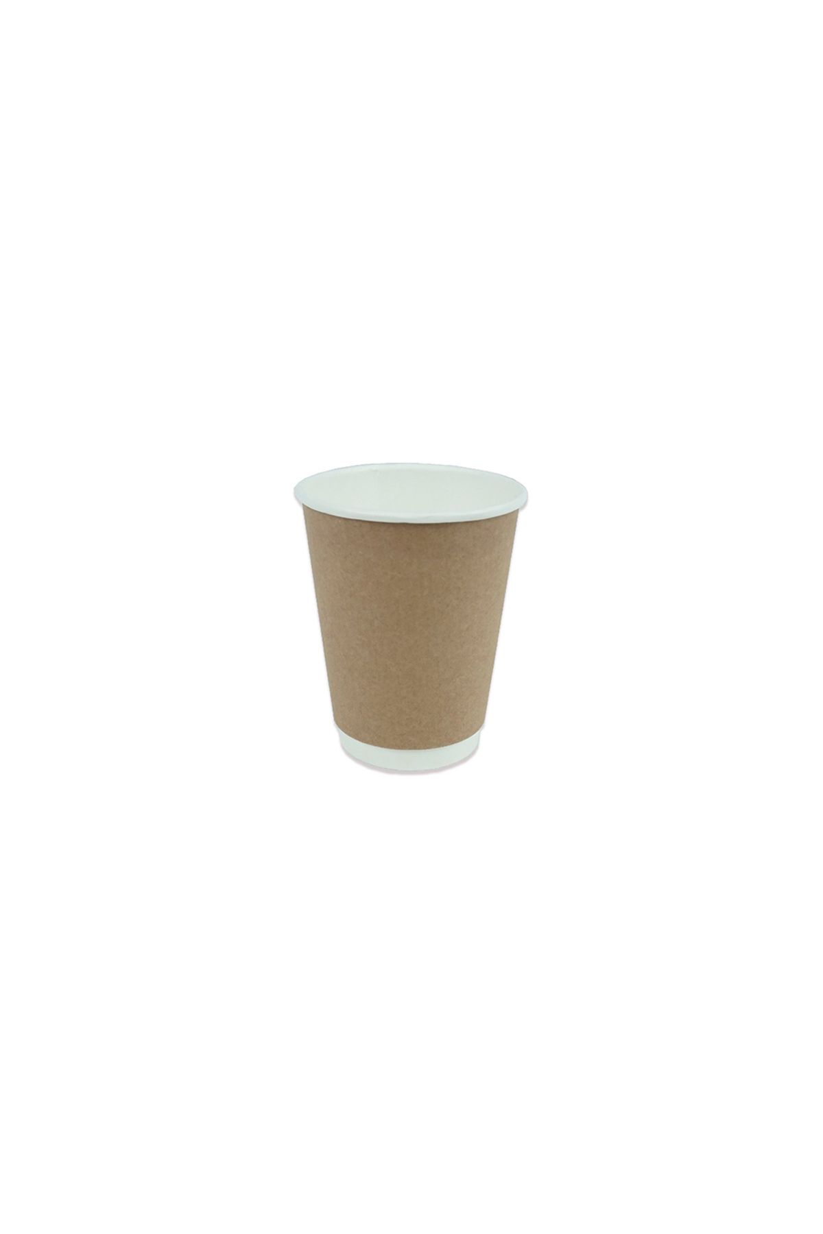 Sanem 8 Oz Bariyerli Kraft Double Wall Karton Bardak 25 li