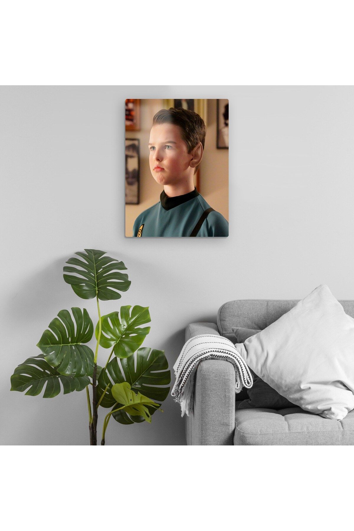 Pixxa Young Sheldon Metal Tablo Model 3