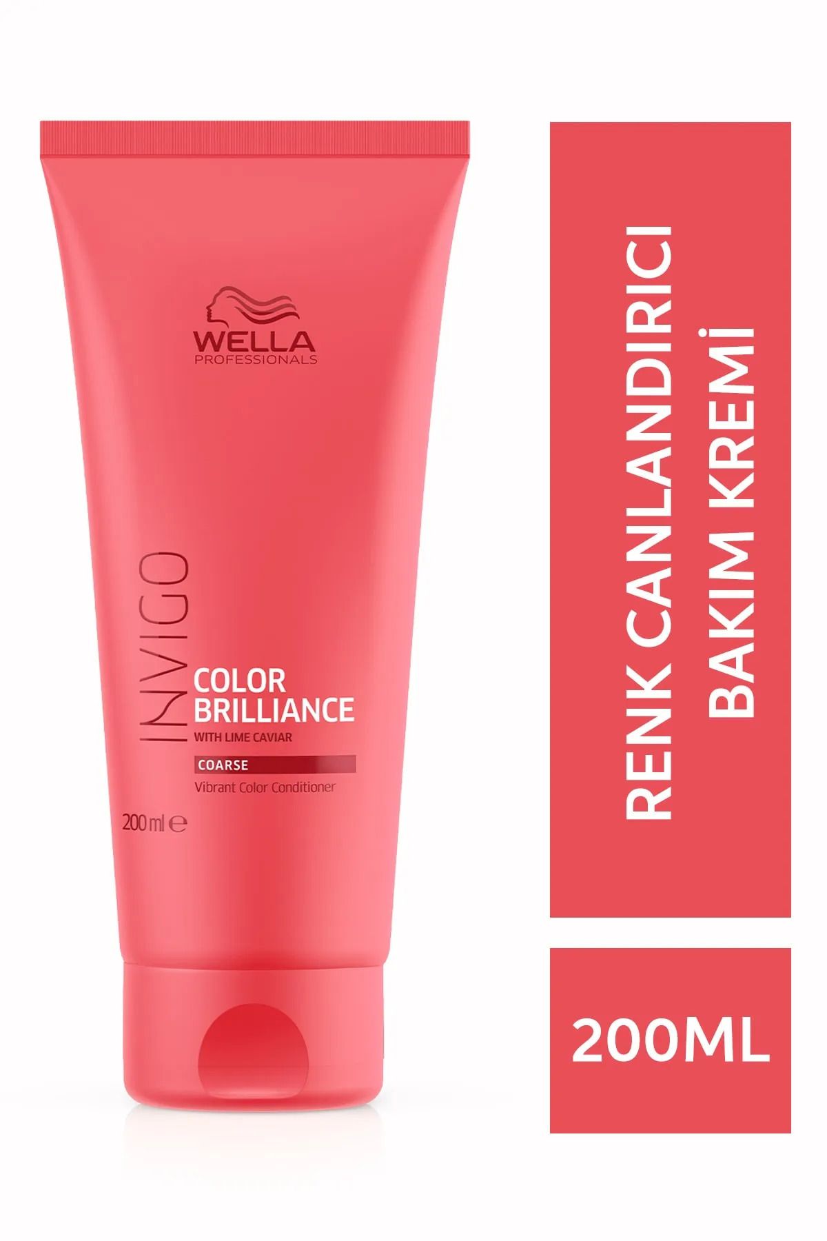 Wella Invigo Color Brilliance Coarse 7 Kata Kadar Parlaklık Sağlayan Besleyici Saç Kremi 200ml