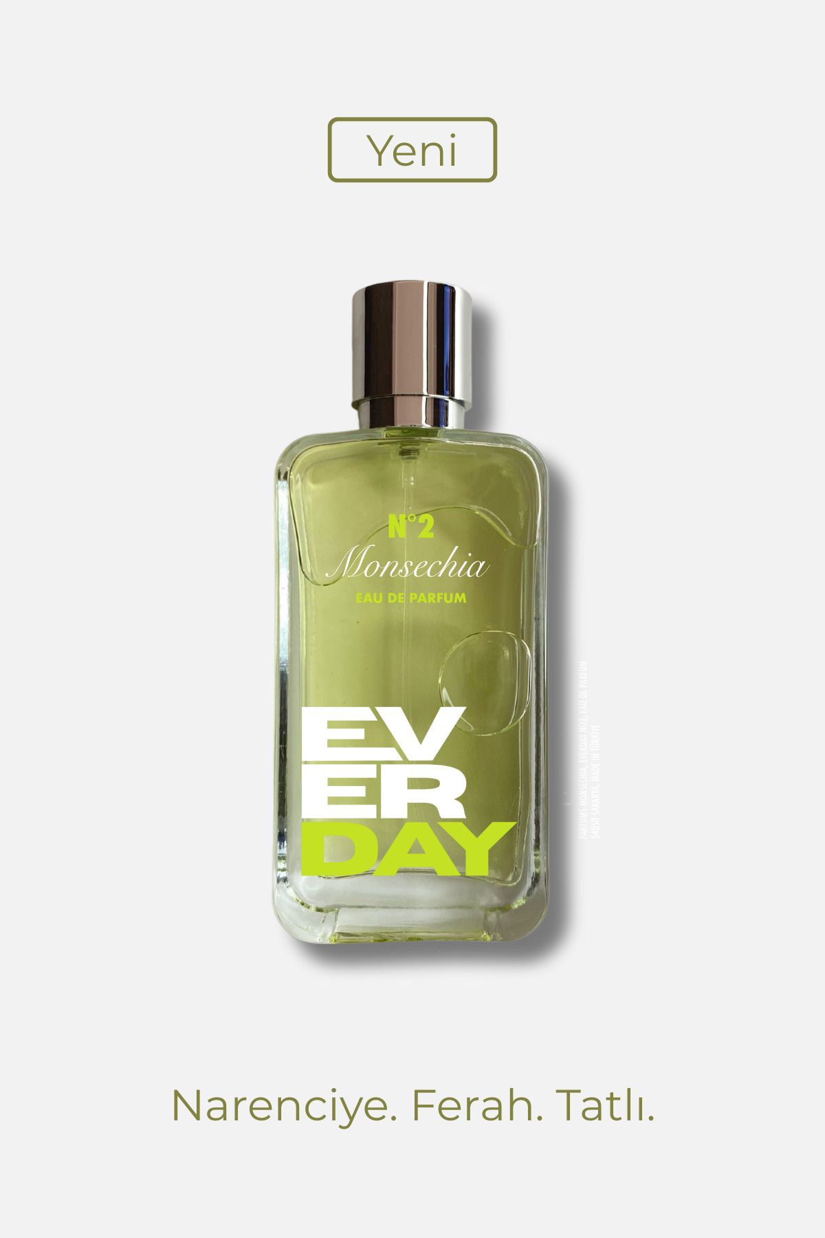 Monsechia Everday N°2 Eau de Parfum 80ml | Erkek Parfüm