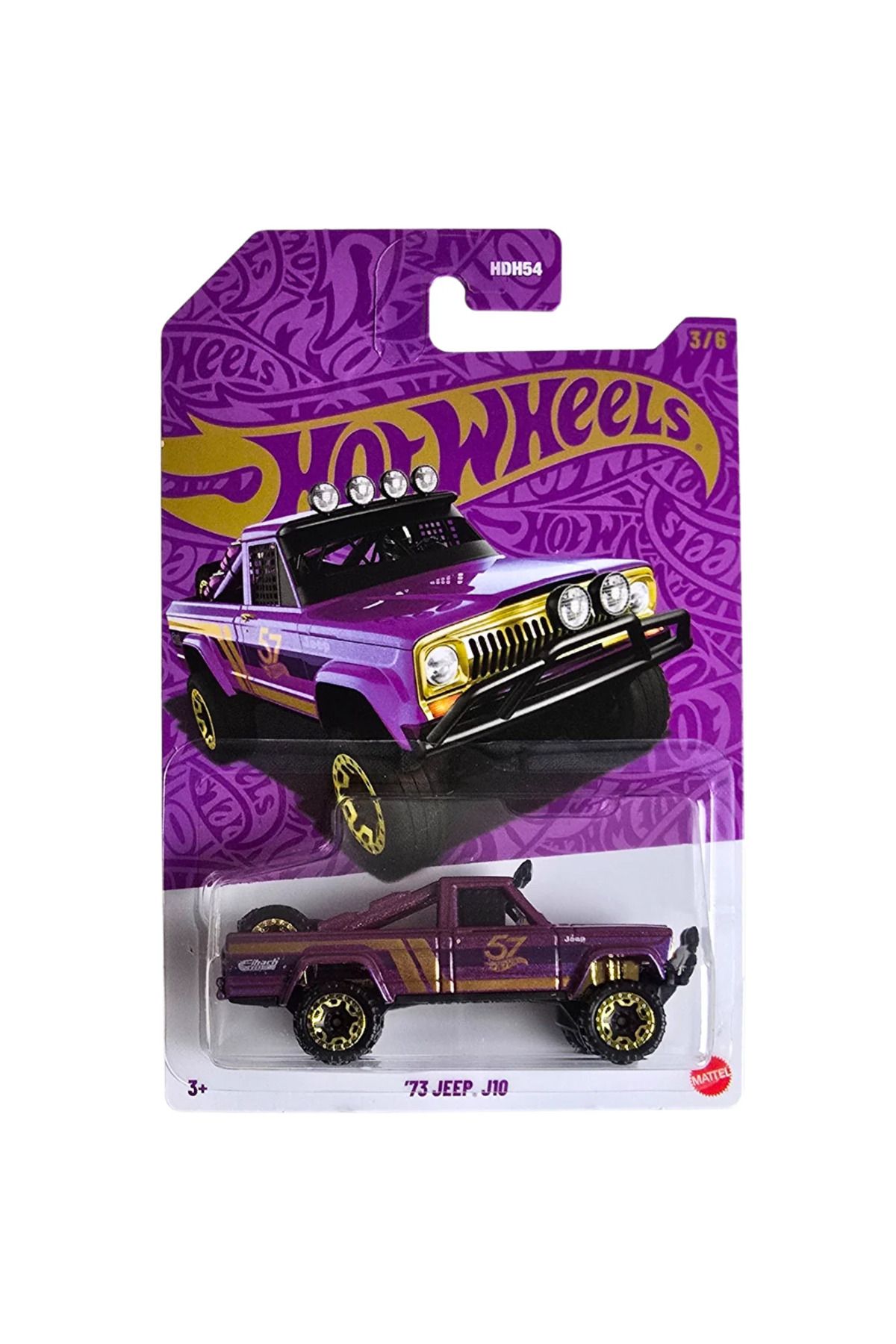 HOT WHEELS '73 JEEP J10 UZUN KART MODEL ARABA KOLEKSİYON