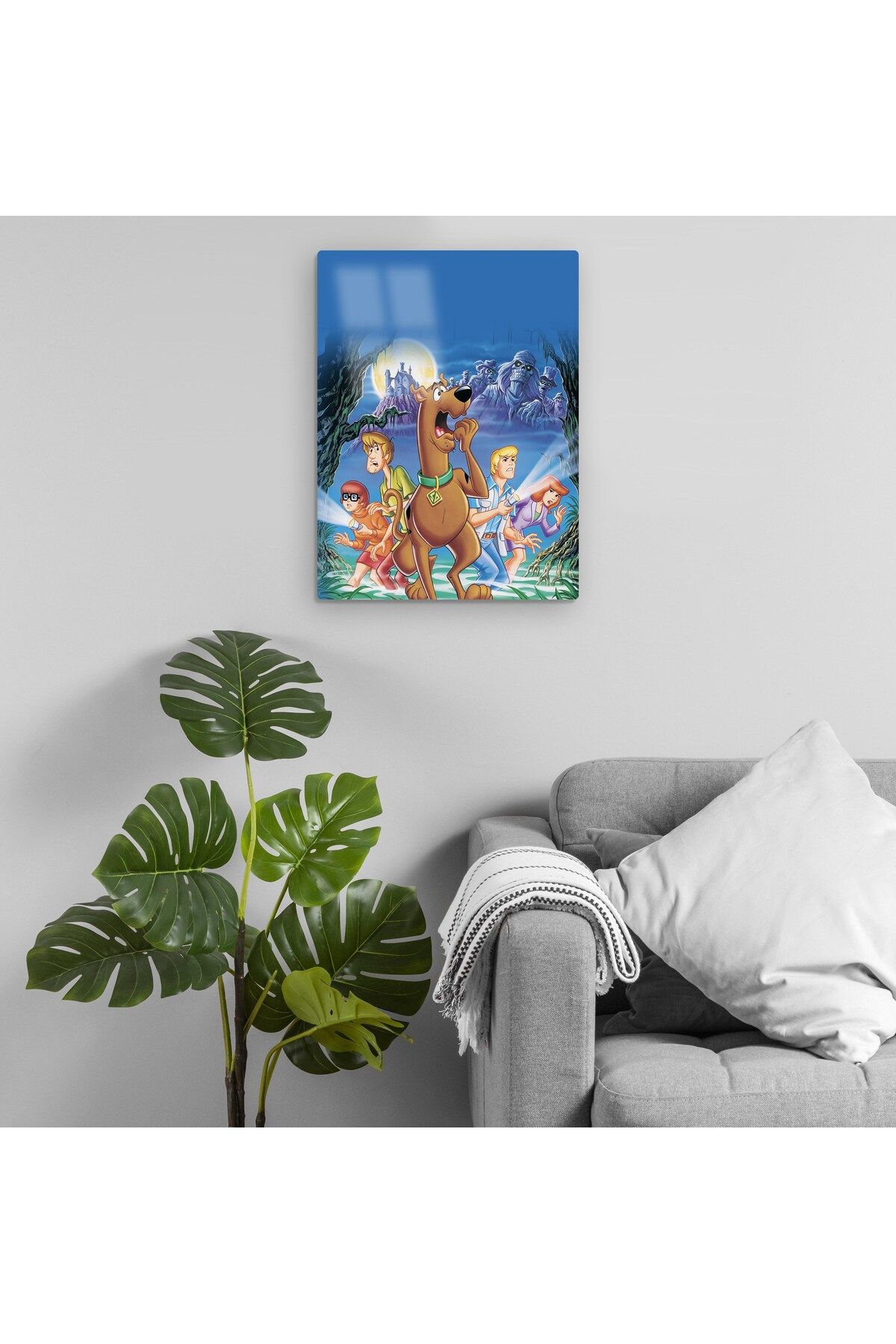 Pixxa Scooby Doo Metal Tablo Model 2