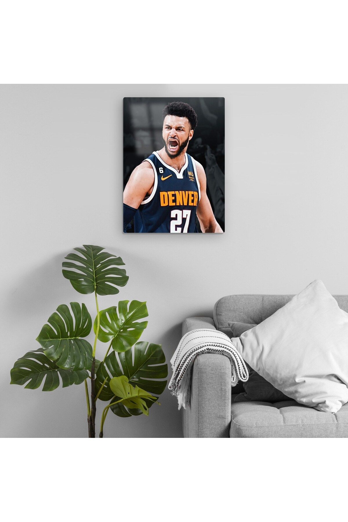 Pixxa Jamal Murray - Denver Nuggets - NBA Metal Tablo Model 1