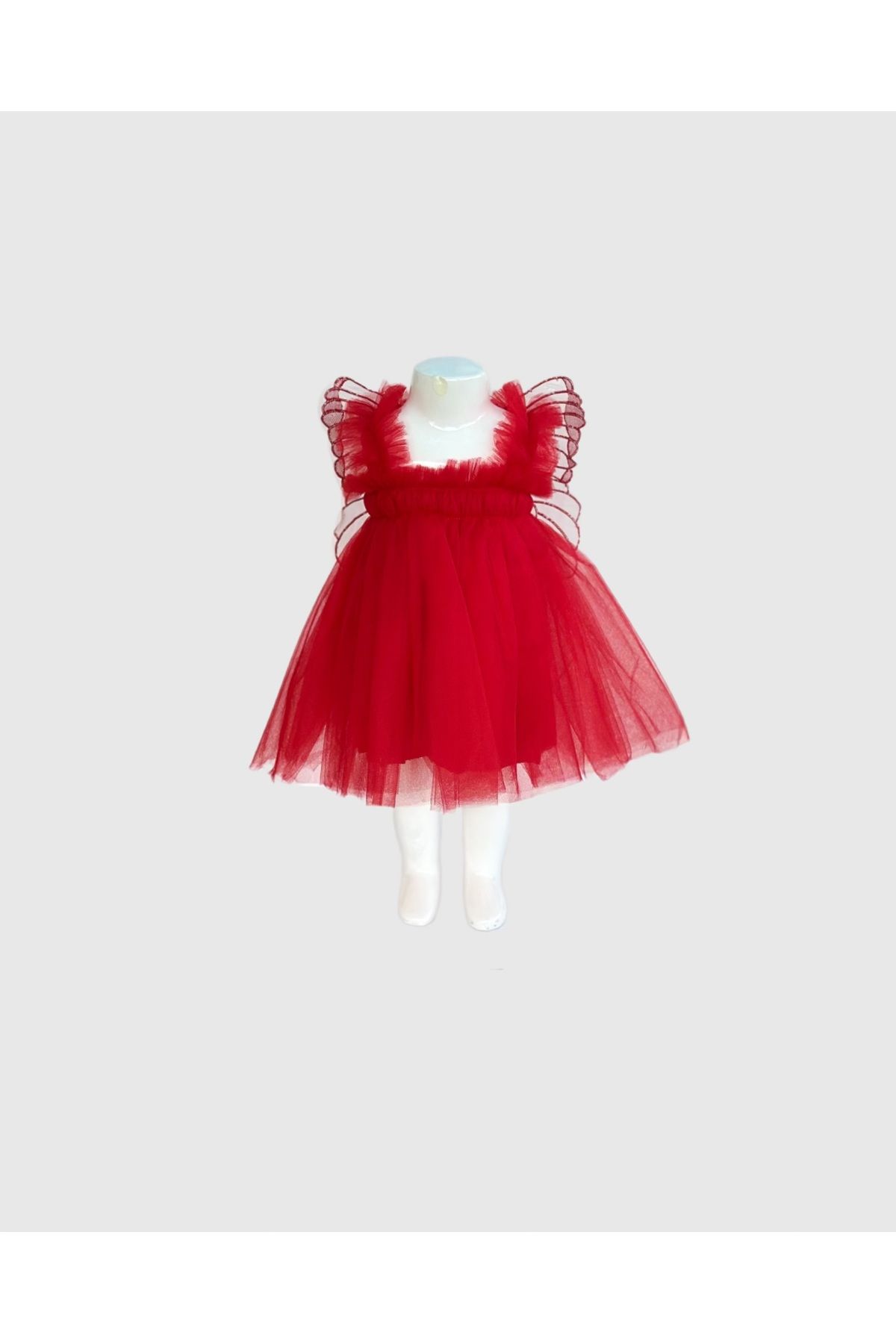 VİTASTORETR KELEBEK KABATLI BEBEK TÜL ELBİSE