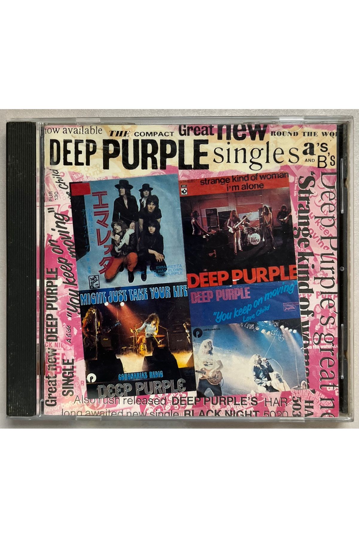 Plakevi İzmir Deep Purple Singles A's & B's Cd (Orjnal Dönem Baskı Cd)