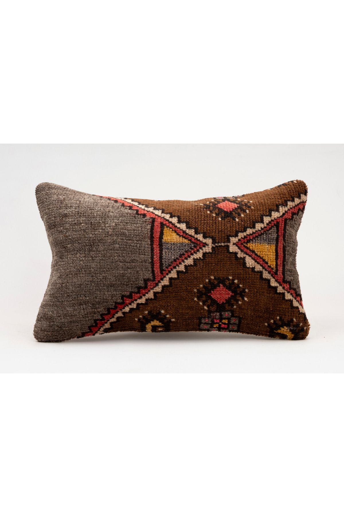 Kilim Whole Sale El Yapımı Kilim'den Yapılmış Vintage Kırlent Kılıfı, Yün, 30x50 Cm
