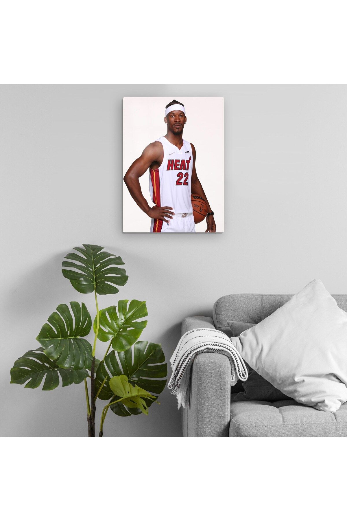 Pixxa Jimmy Butler - Miami Heat - NBA Metal Tablo Model 1