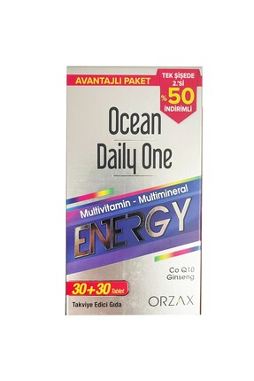 Ocean Daily One Energy 30 + 30 Tablet - İkincisi %50