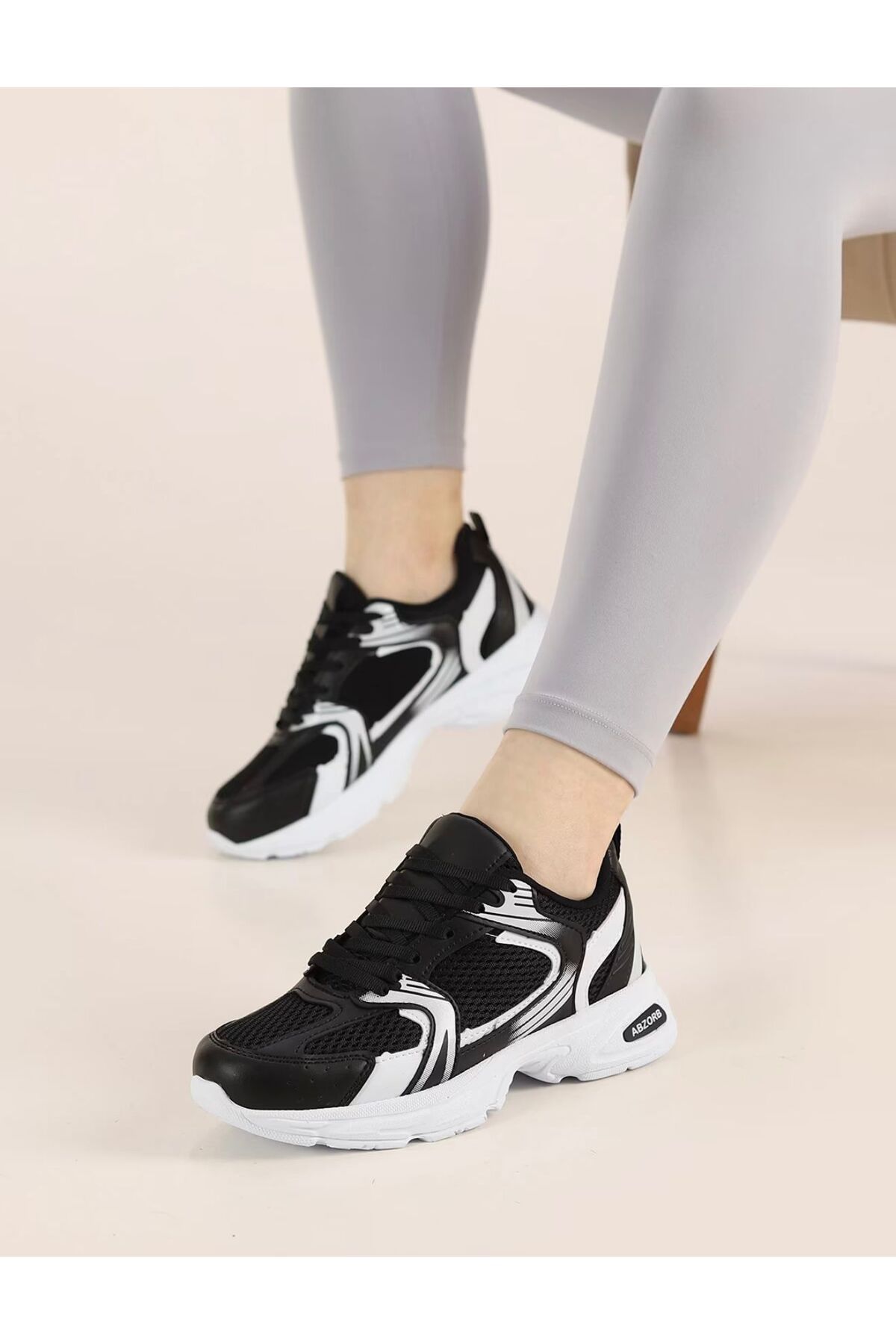 Devida Beyaz Kadın Spor Ayakkabı Günlük Rahat Air Taban Sneaker X220