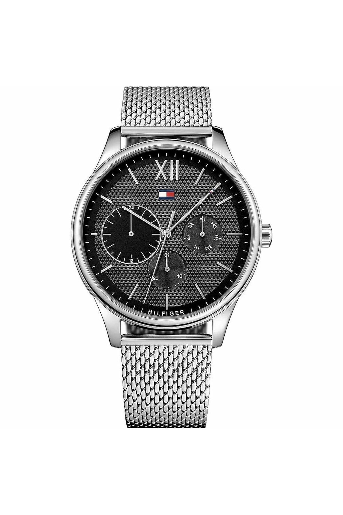 Tommy Hilfiger-ساعة تومي هيلفيغر للرجال كوارتز متعددة الموانئ بسوار من الفولاذ المقاوم للصدأ TH 1791415 1