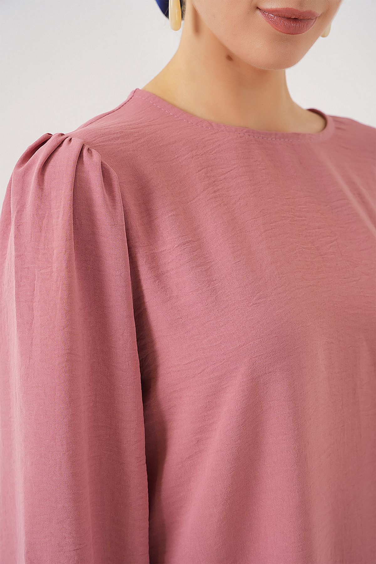 Bigdart-Ayrobin Tunic Pants Bottom Top Set 6712 - Pink 5