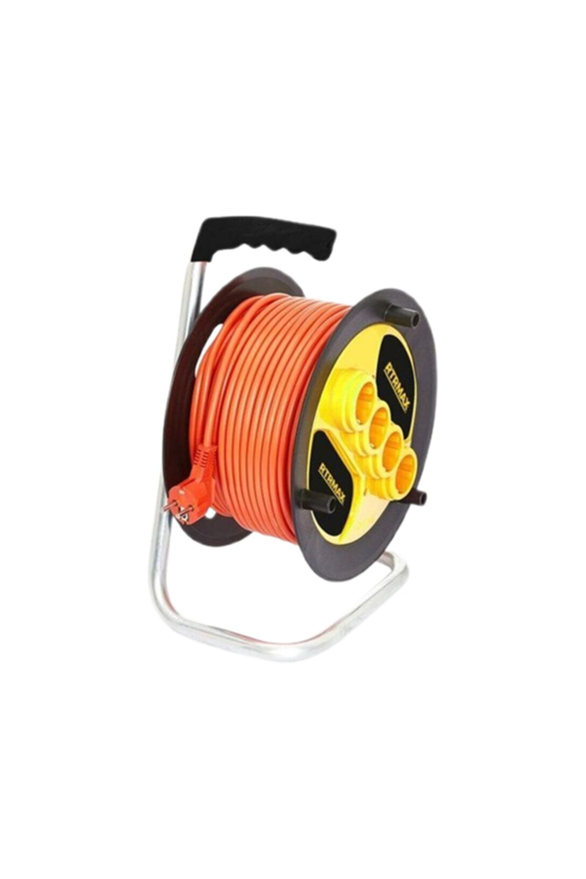 Rtrmax Rem32540 4'lü 40 M Makaralı Uzatma Kablosu