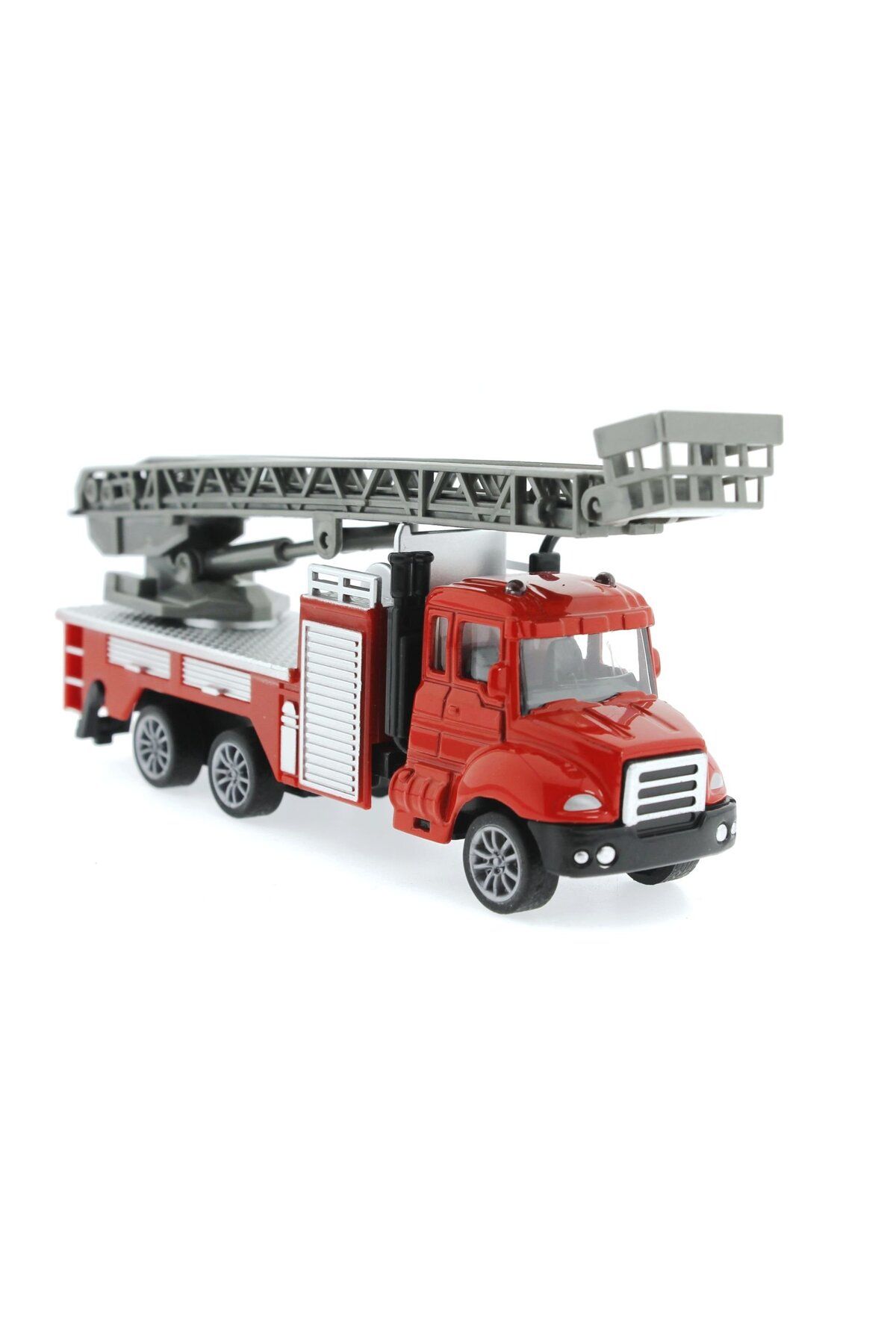 swilex Çek Bırak Metal Mini Merdivenli İtfaiye Kamyonu