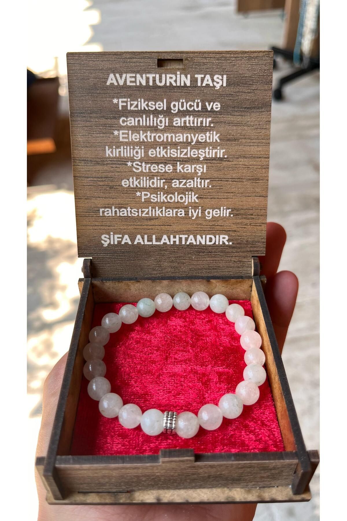 Steel Fashion İstanbul AVENTURIN TAŞI Bileklik