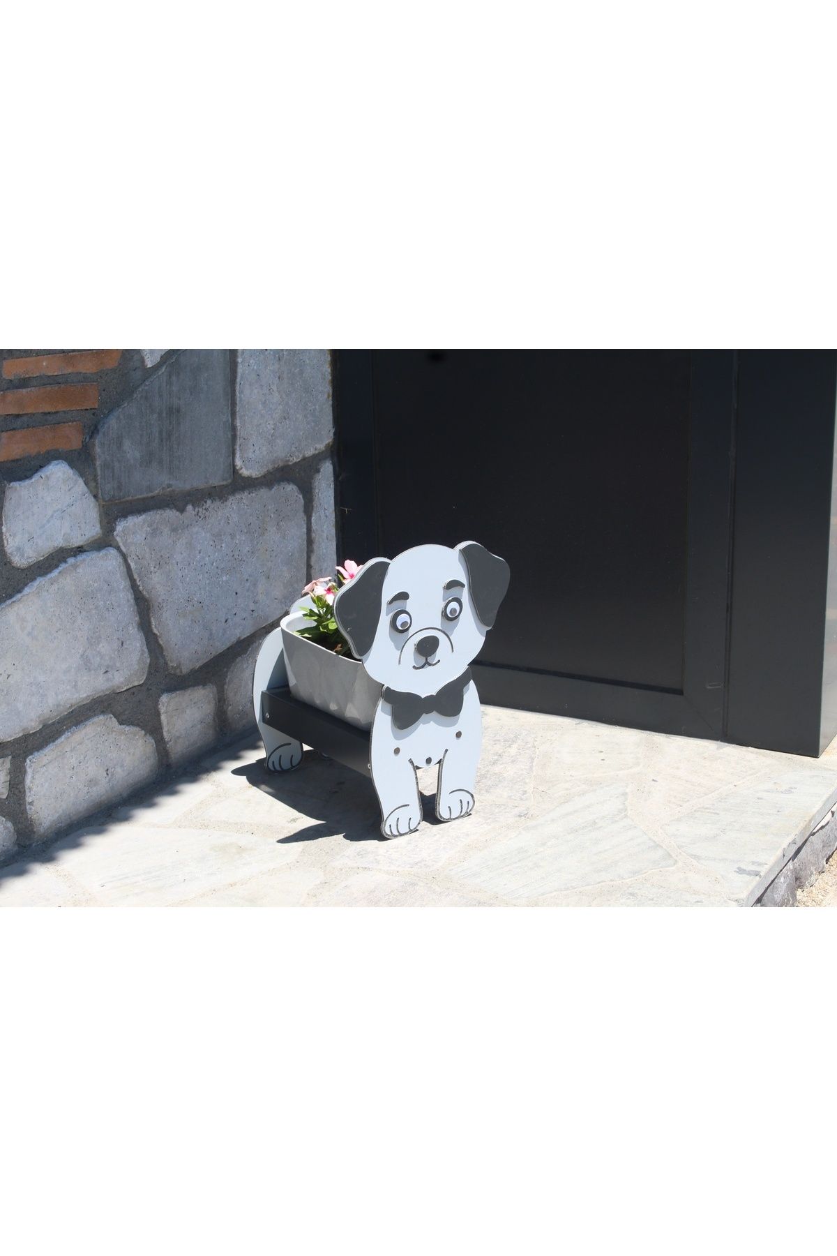 Makermach Köpek Saksı Standı (Saksı Hediyeli)