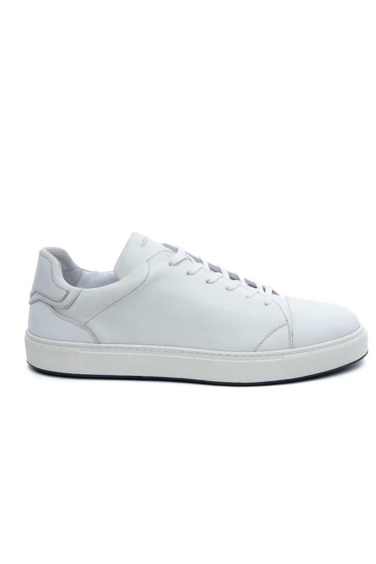 Greyder 64704L Beyaz Erkek Hakiki Deri Sneaker