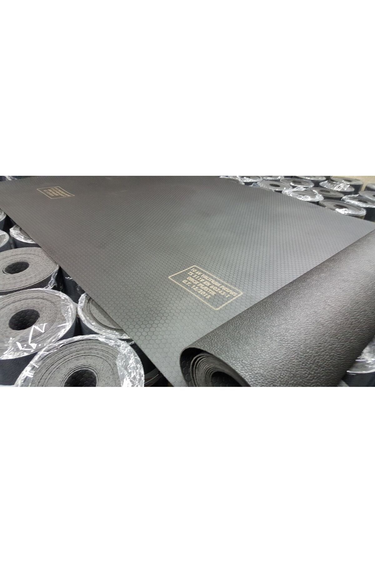 onca plastik 2 MM 10 KV SİYAH İZOLE HALI 100X145