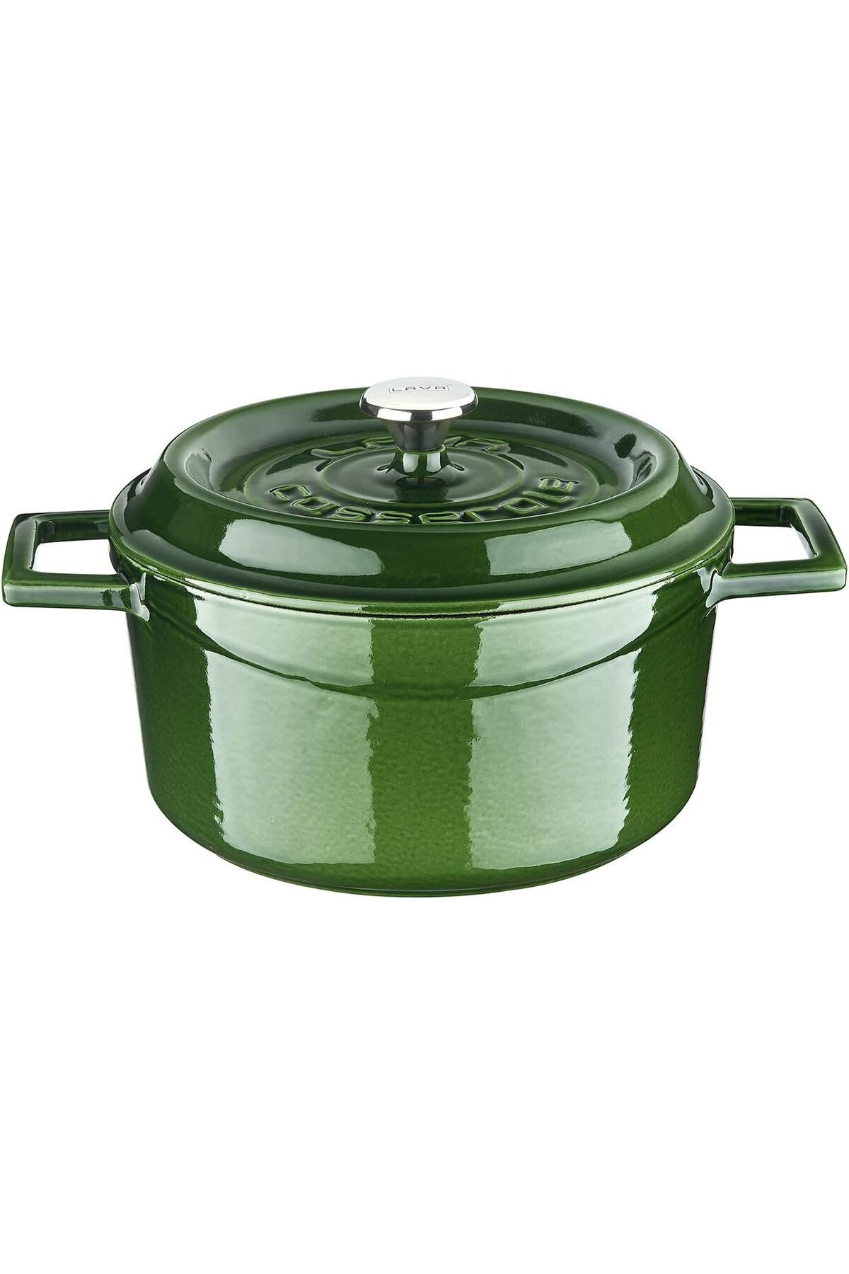 STOREMAX lvnmblya Premium Serisi - Döküm Yuvarlak Tencere, 20 cm, Majolik Yeşil Shop Deesing 224120