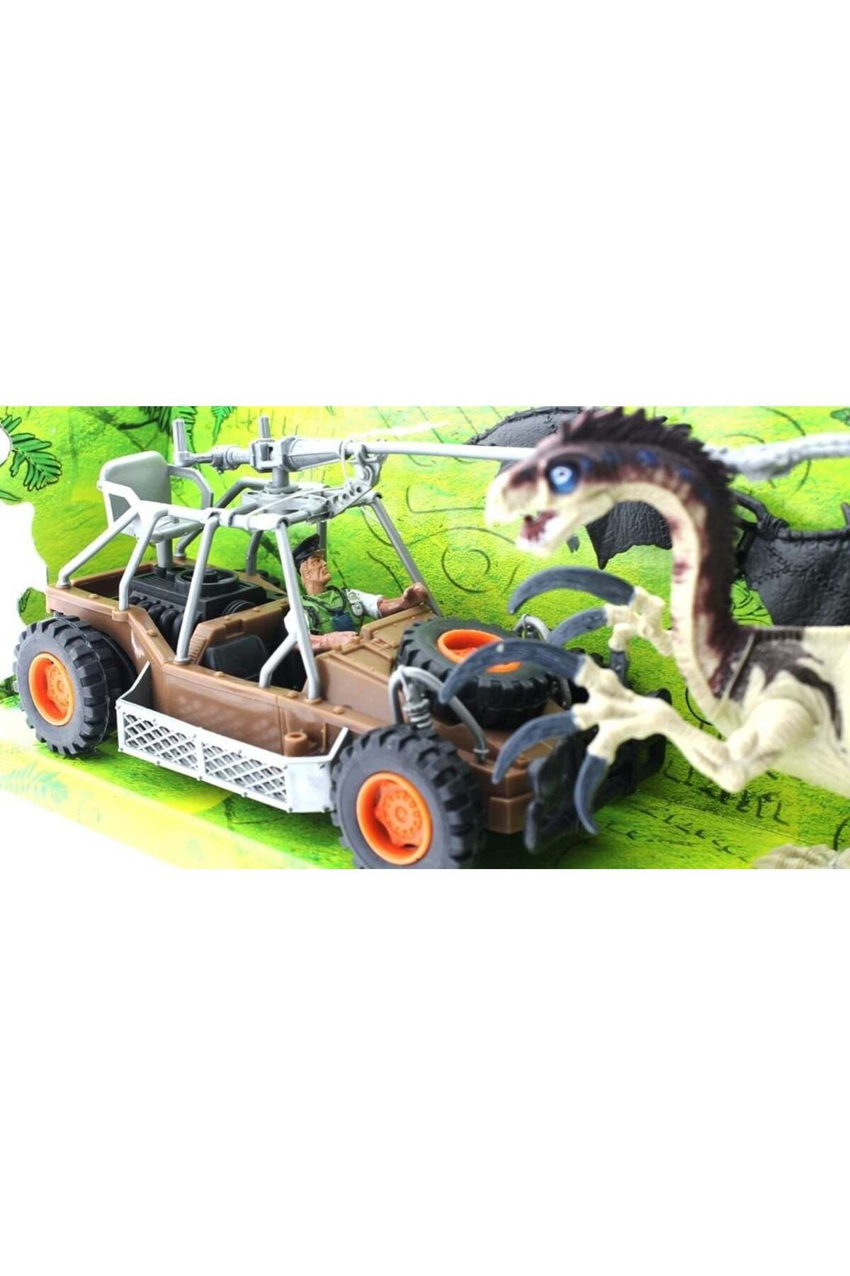 swilex Dinozor Avcısı Buggyli Oyun Seti