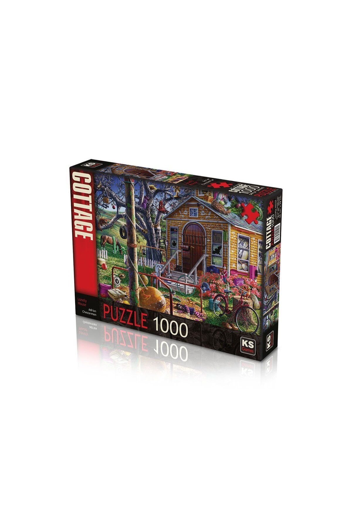 swilex SK Puzzle 1000 Parça Lonely House Yalnız Ev