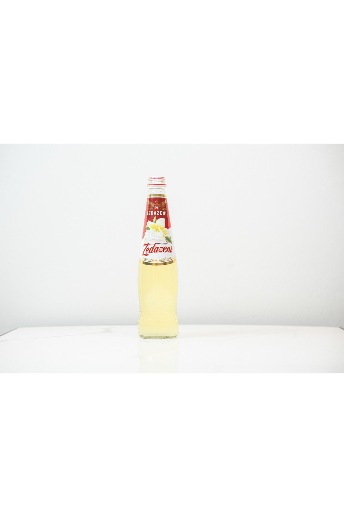 ZEDAZENİ ZEDAZENİ KREMA AROMALI GAZLI İÇEÇEK 500ML CAM ŞİŞE 1X6 ADET