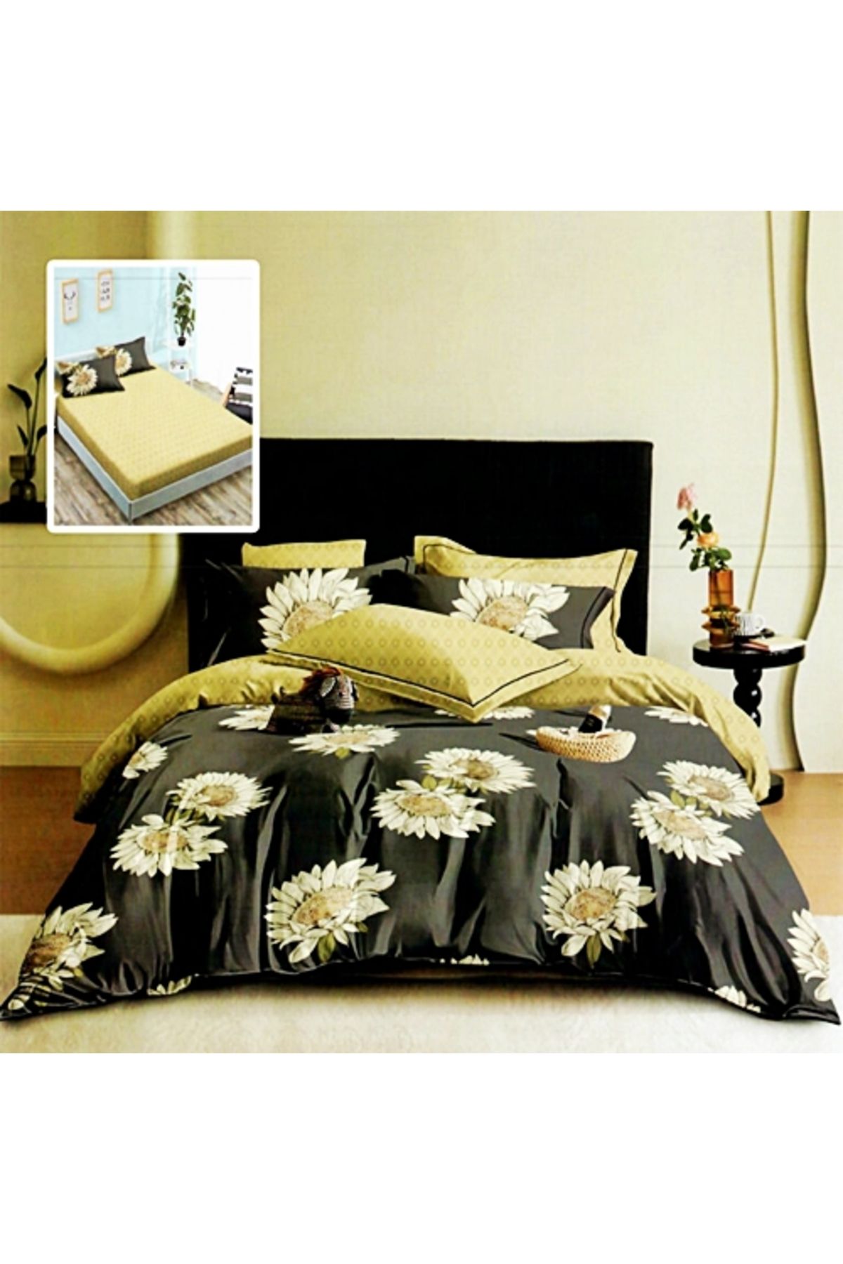 PATONE-Finet bed linen, fitted sheet 180x200cm, 6 pieces, double bed, Pucioasa, RAH160-195 1