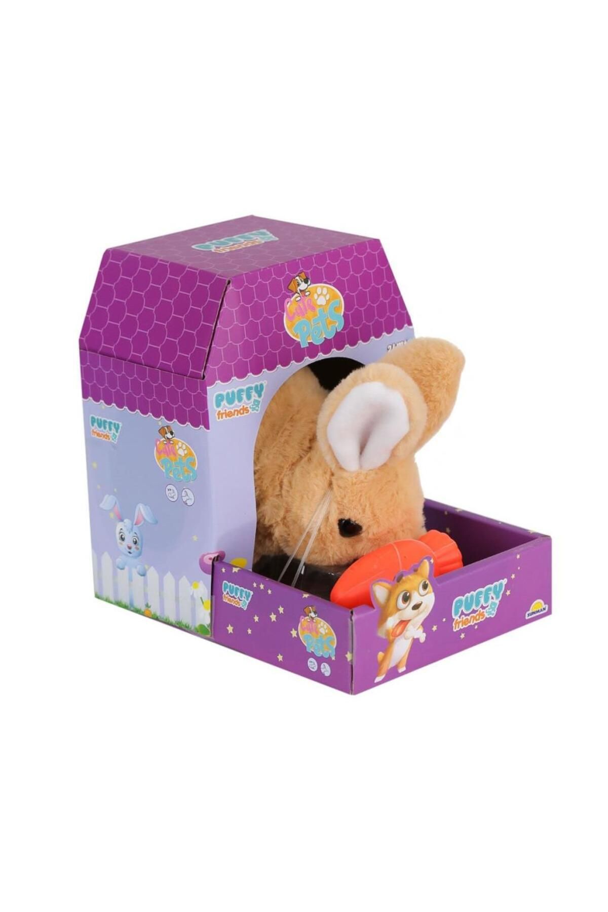 Kanonik Education 4249 Sesli Hareketli Peluş Tavşan -Sunman