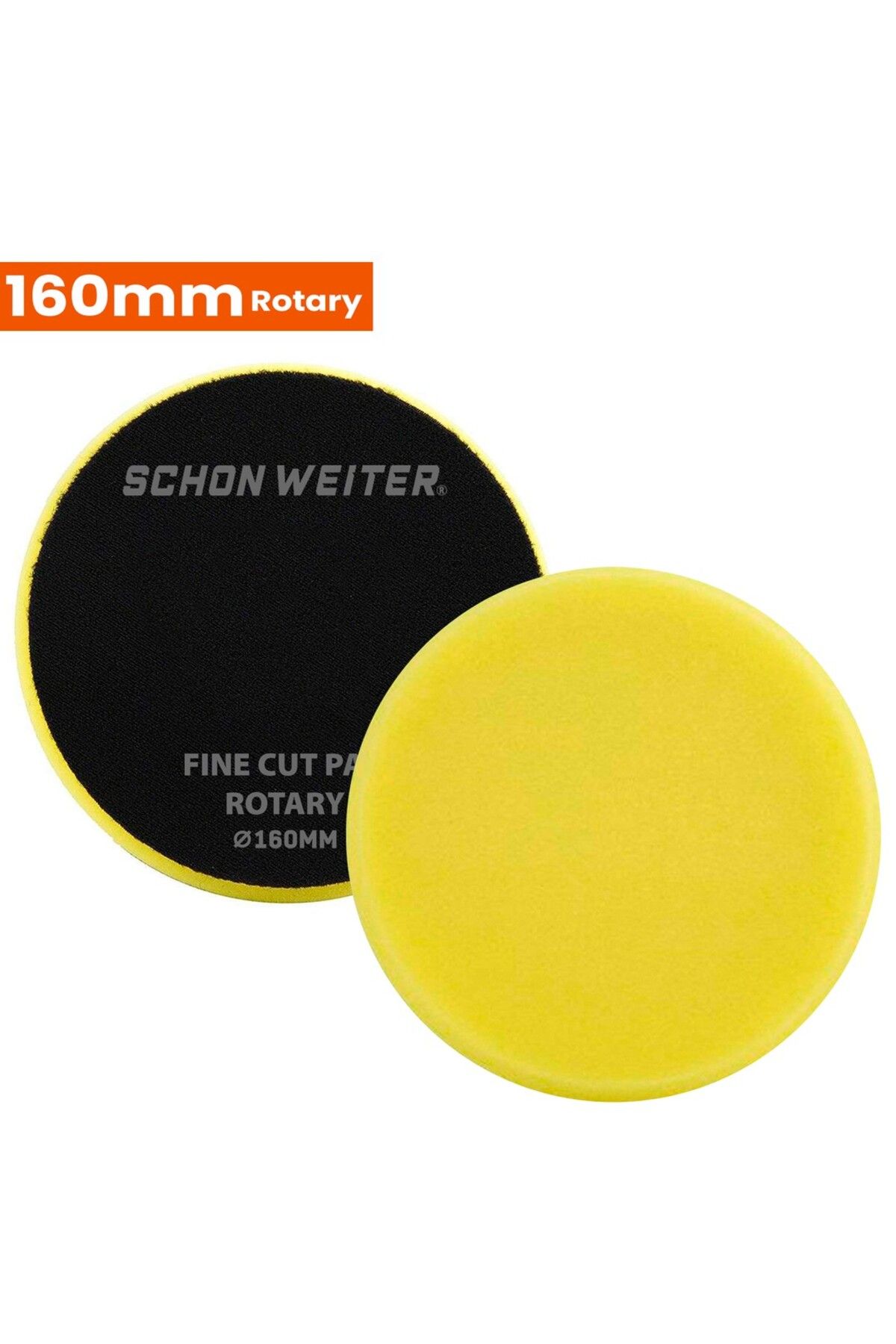 SCHON WEITER Schön Weiter 160mm Rotary İtal Pasta Cila Parlatma Süngerleri