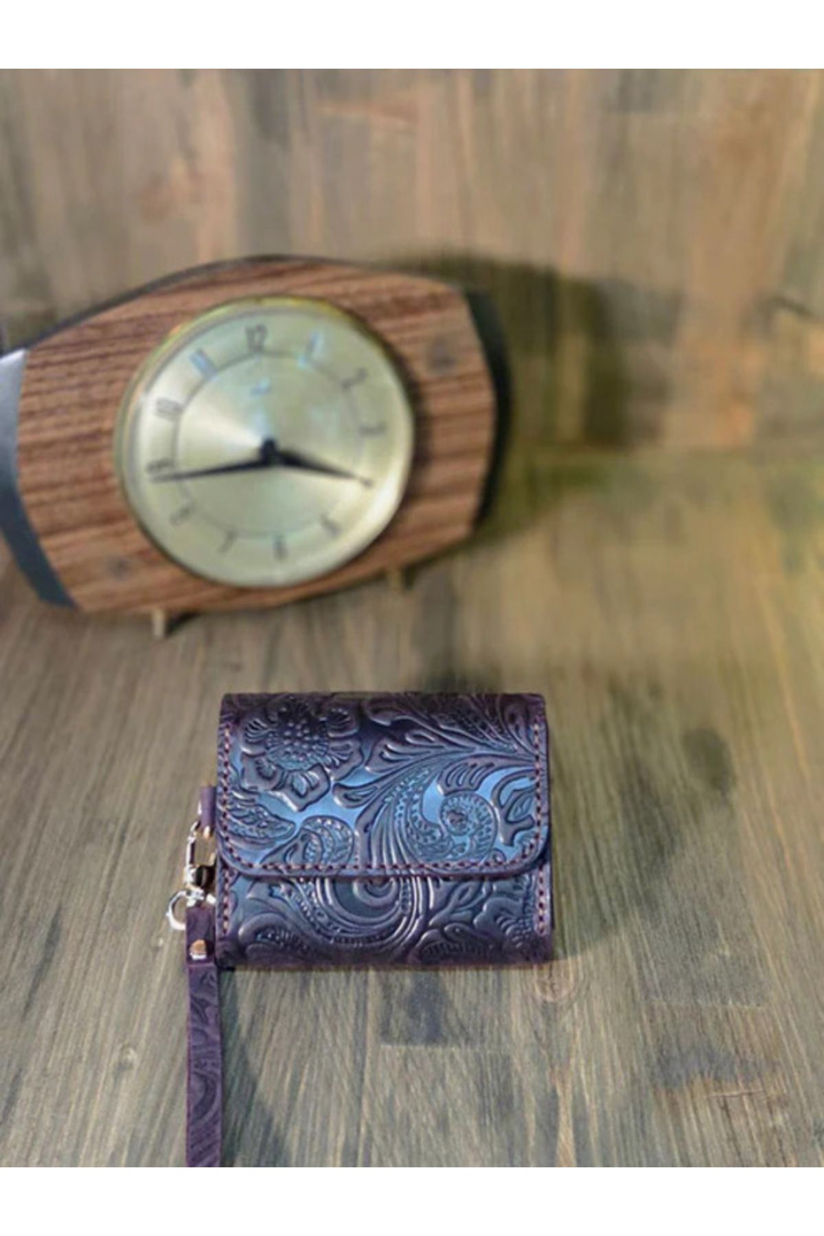Wild West Crafted Briddle Minimal Bilek Askılı Kadın Cüzdan