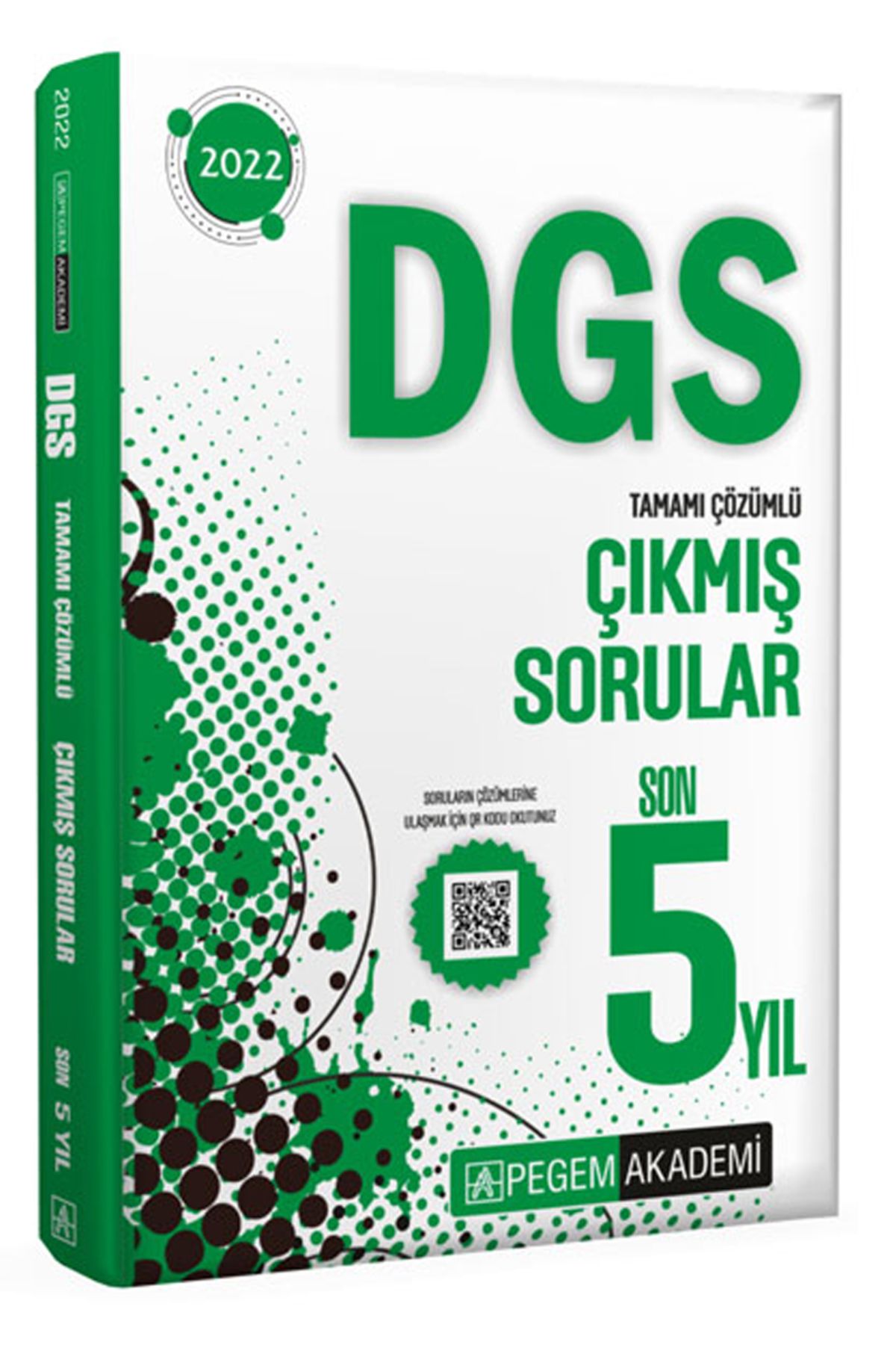 Pegem Akademi Yayıncılık 2022 Dgs Tamamı Çözümlü Çıkmış Sorular Son 5 Yıl