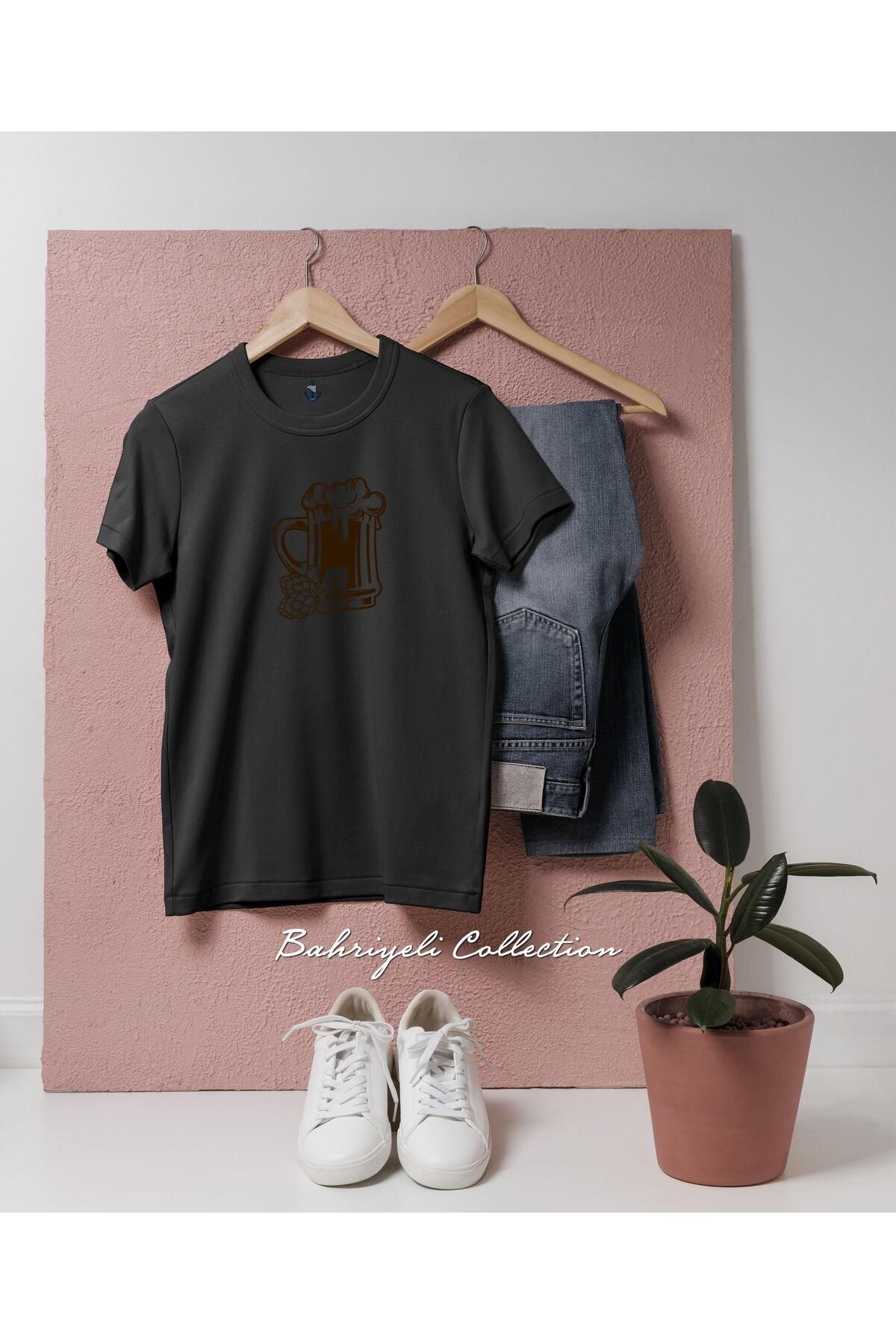 bahriyeli.jpeg Oversize Wheat beer Low-alcohol beer Tasarımlı Unisex T-Shirt