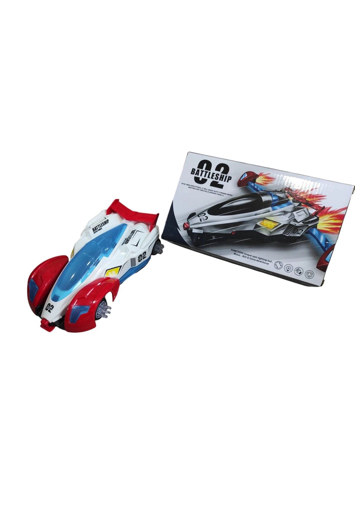 Özmiş Oyuncak 23 cm Sesli ışıklı Hareketli Space Car 1530