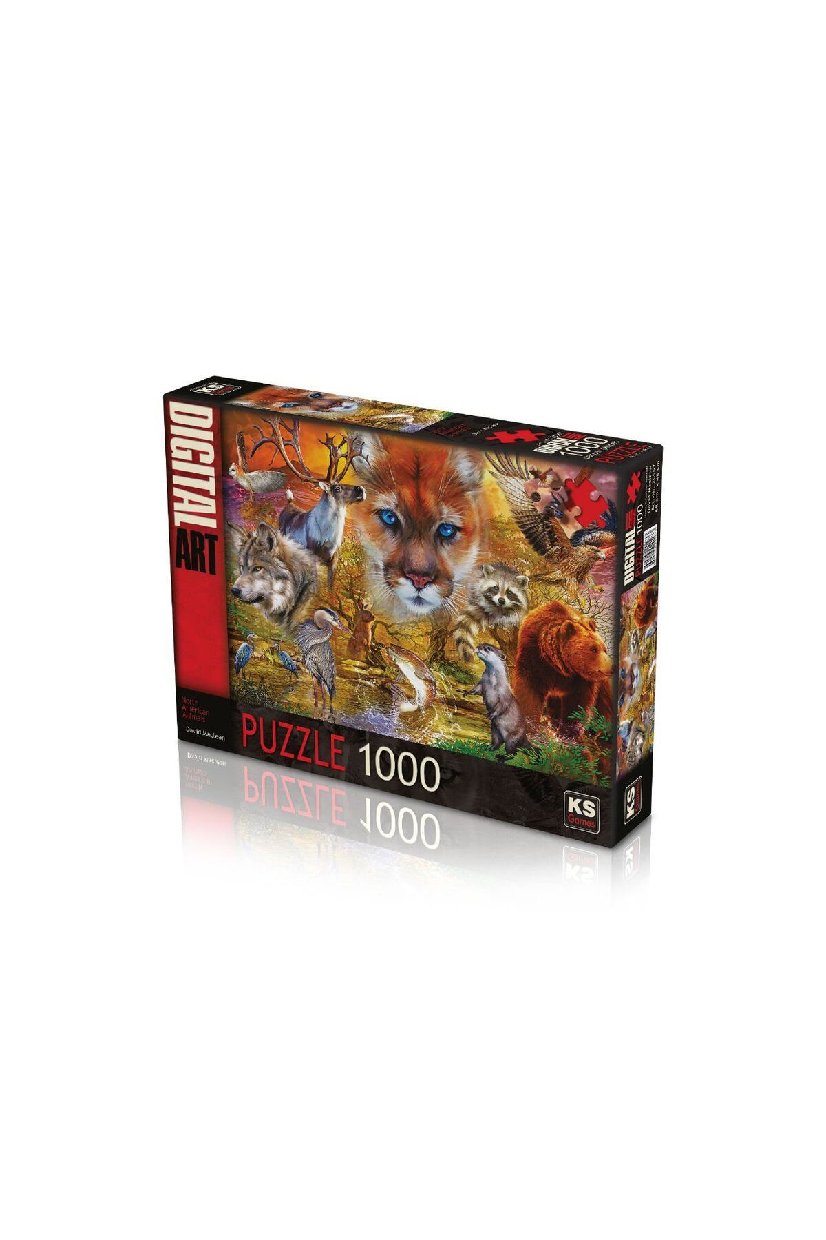 swilex SK Puzzle 1000 Parça North American Animals