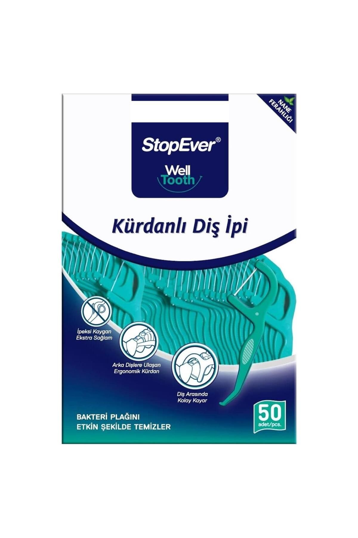 StopEver Nane Ferahlığı Kürdanlı 50'li Diş Ipi