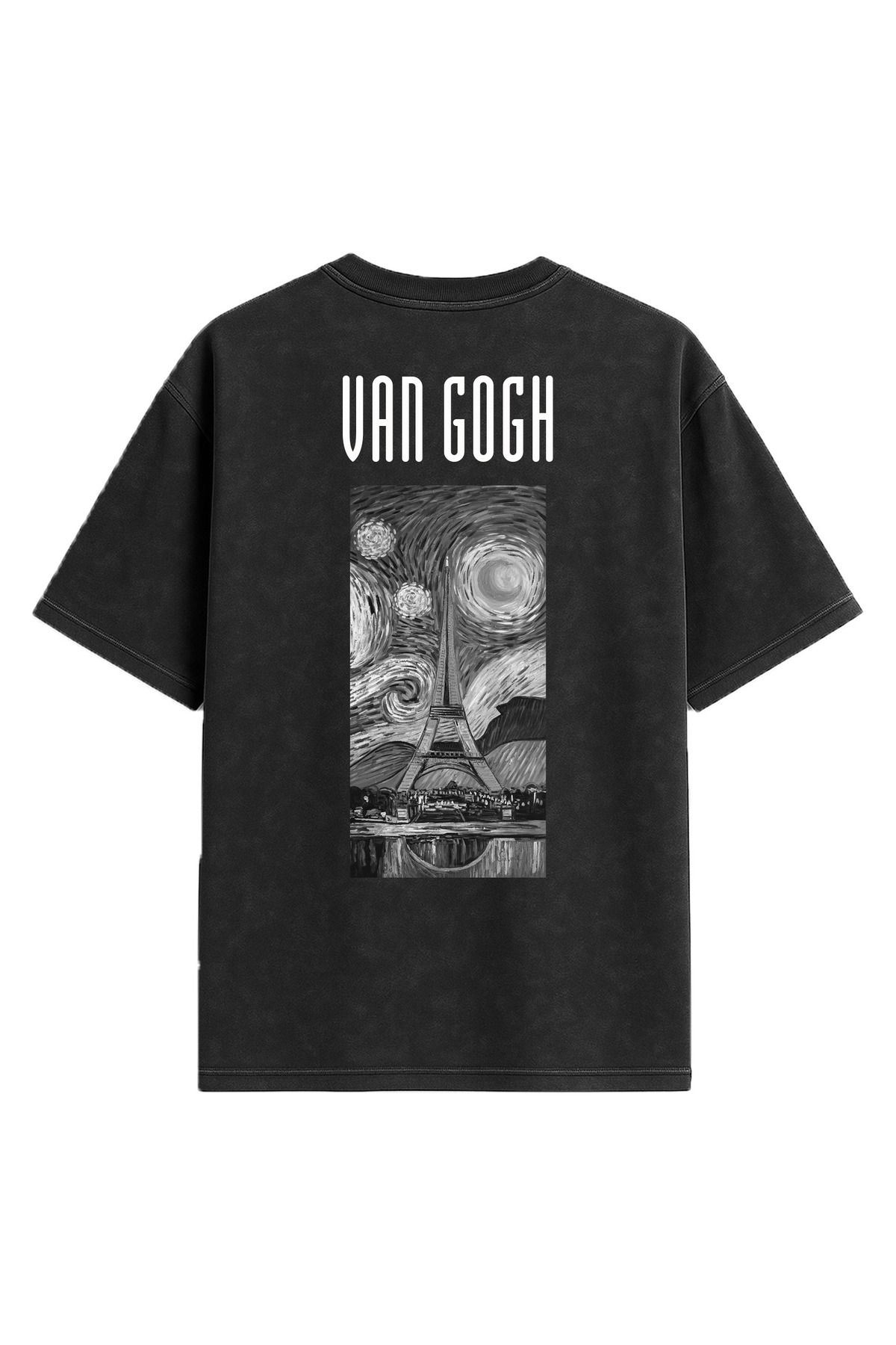 Vigor Wear VAN GOGH Baskılı Oversize UNİSEX T-shirt