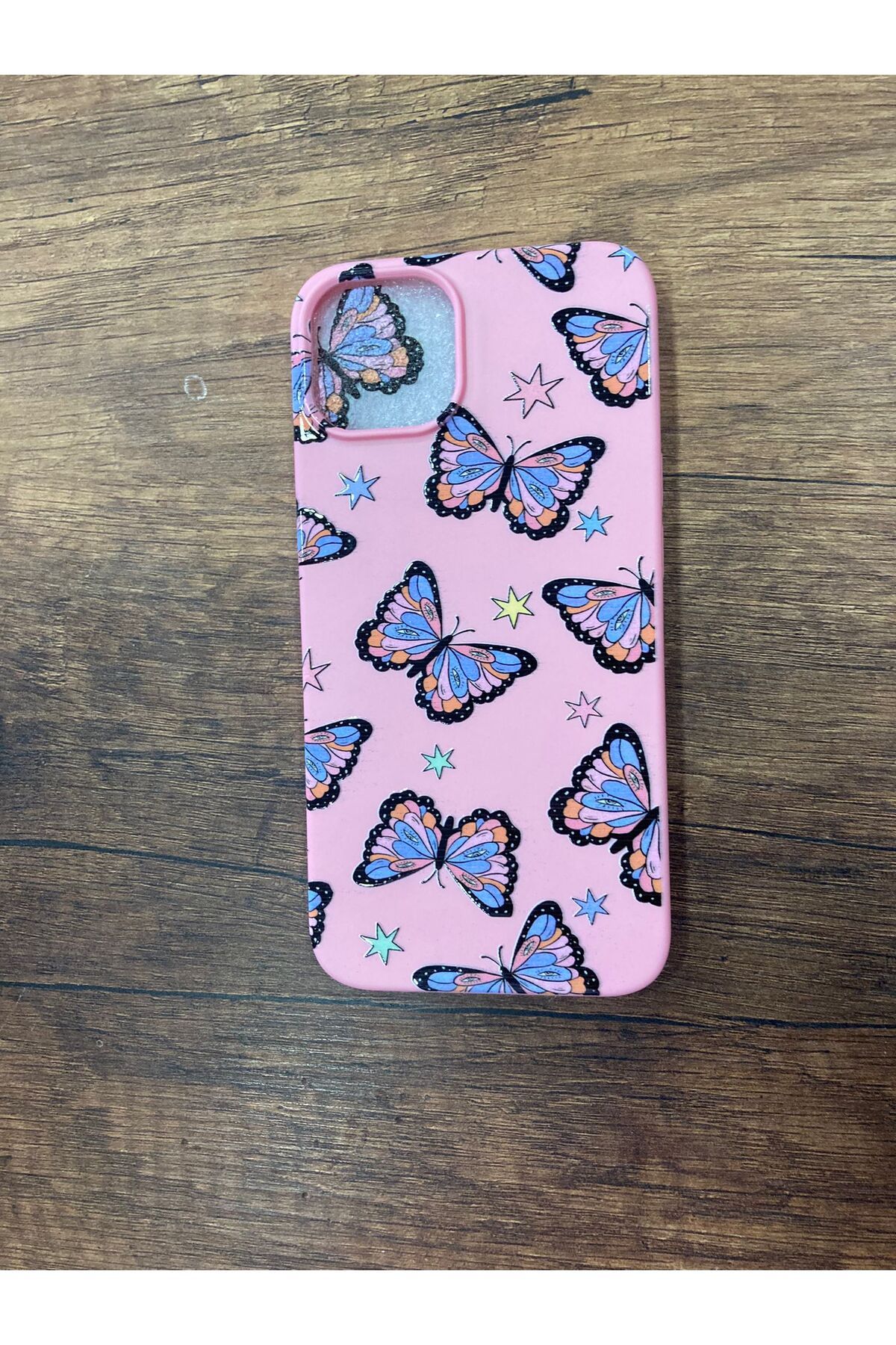 Newon İPHONE 13/14 BASKILI İÇİ KADİFE PREMİUM LANSMAN SİLİKON TELEFON KILIFI