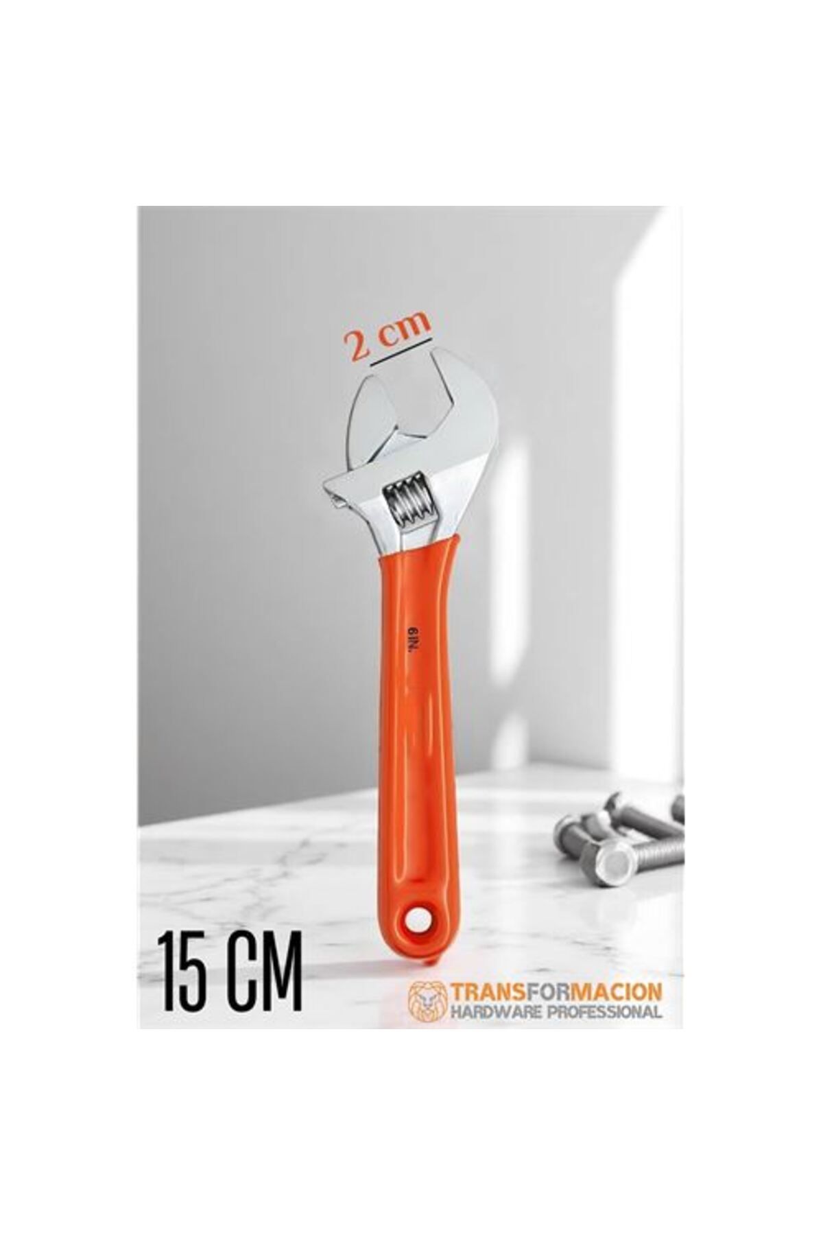 ModaCar 2 cm Ağız Kurbağacık - İngiliz Anahtarı 6 İnç 15 cm