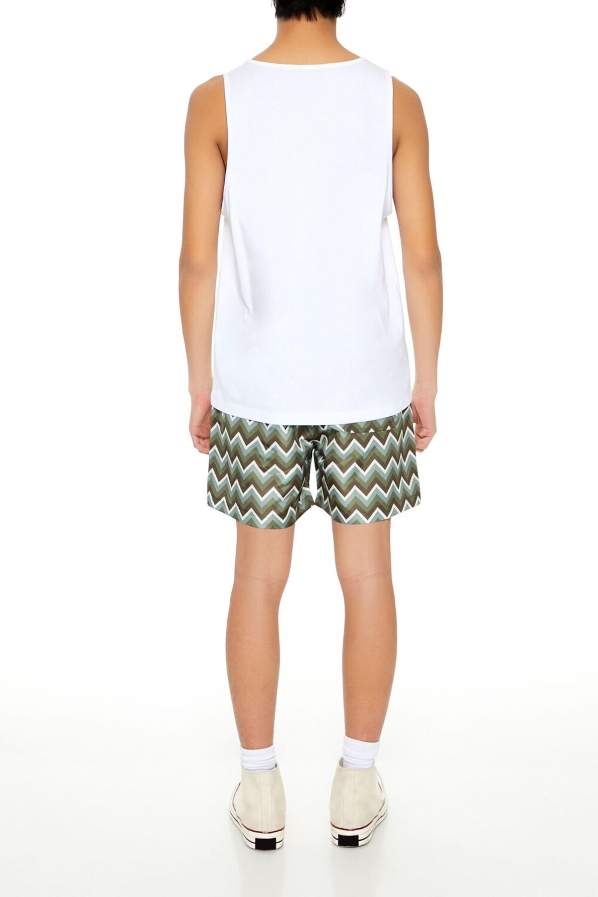 Forever 21 Desenli Deniz Şortu