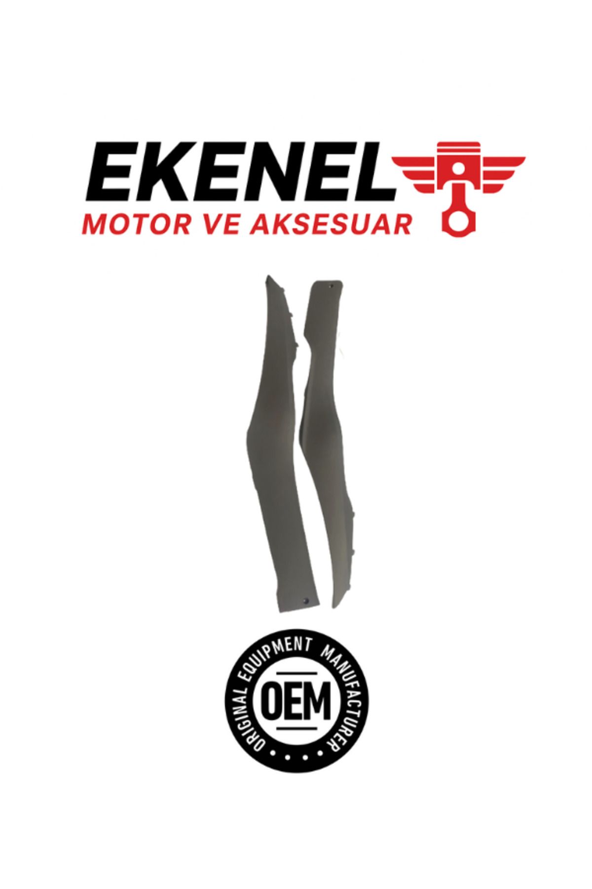 OEM Honda Spacy 110 Marşpiyel Takım Açık Gri OEM