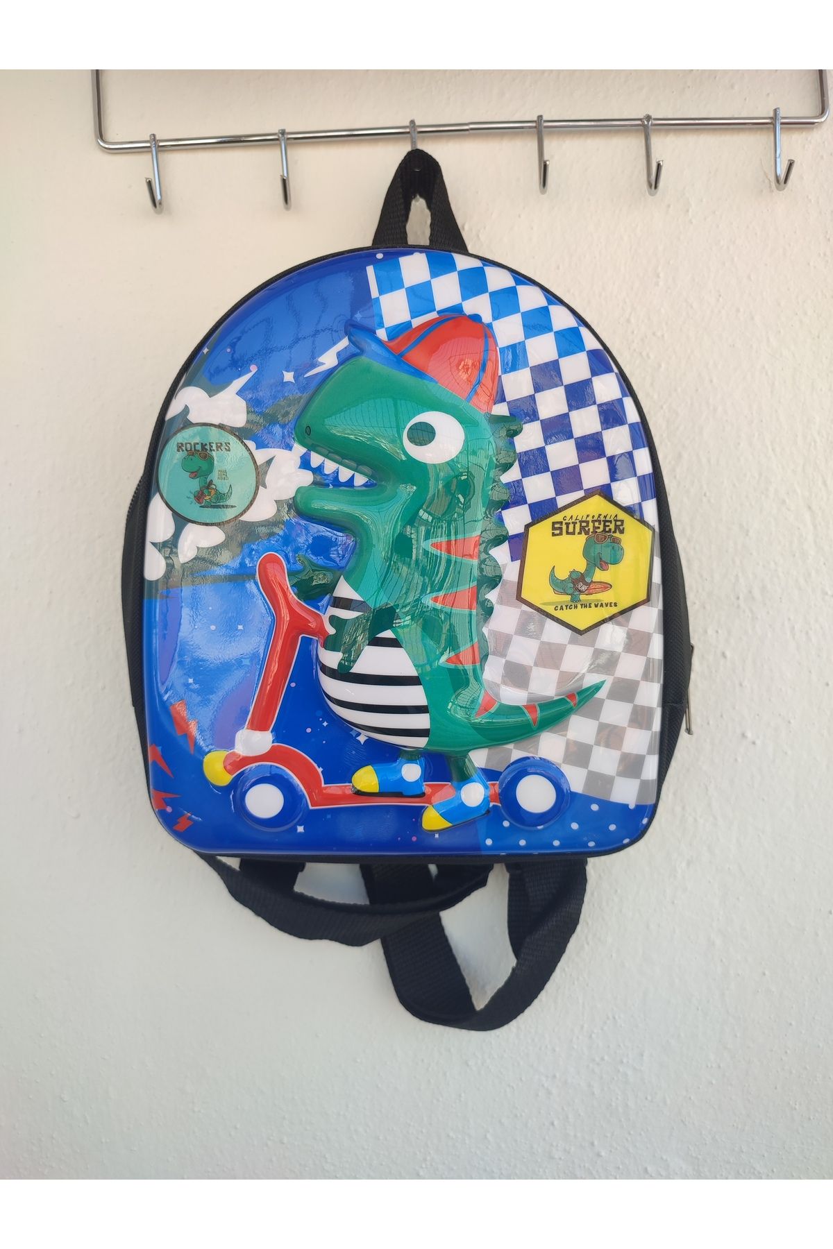 Doze Dinozor Desenli Erkek Çocuk Sırt Çantası