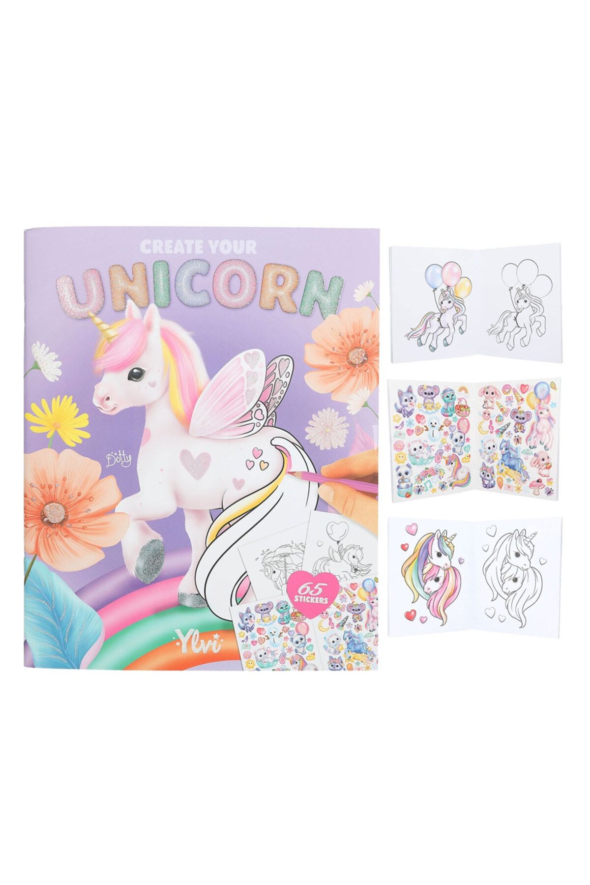 Top Model Ylvi Unicorn Boyama Kitabı 13394