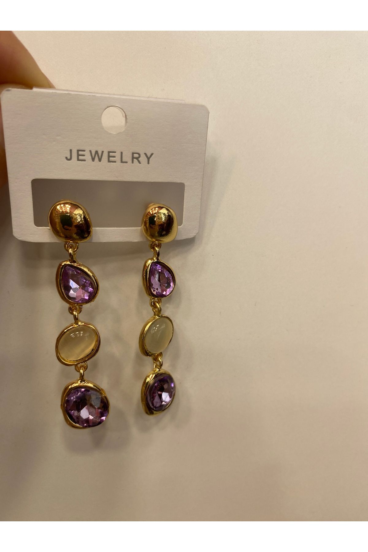 so'lis collection Vip Çok Renkli Küpe
