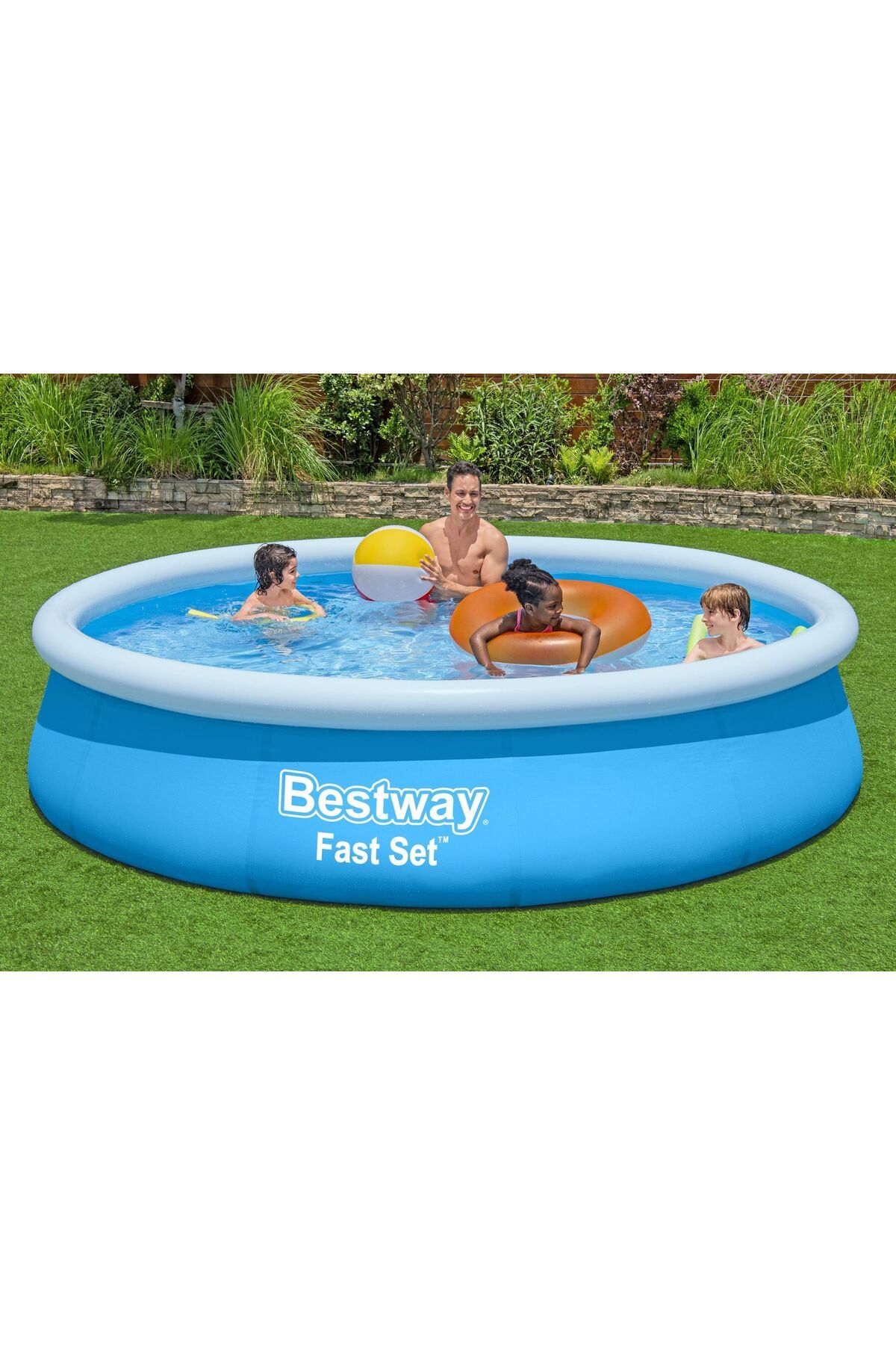 BESTWAY ® 57274 Fast Set™ Çember Şişme Havuz Seti 3,66 M X 76 Cm