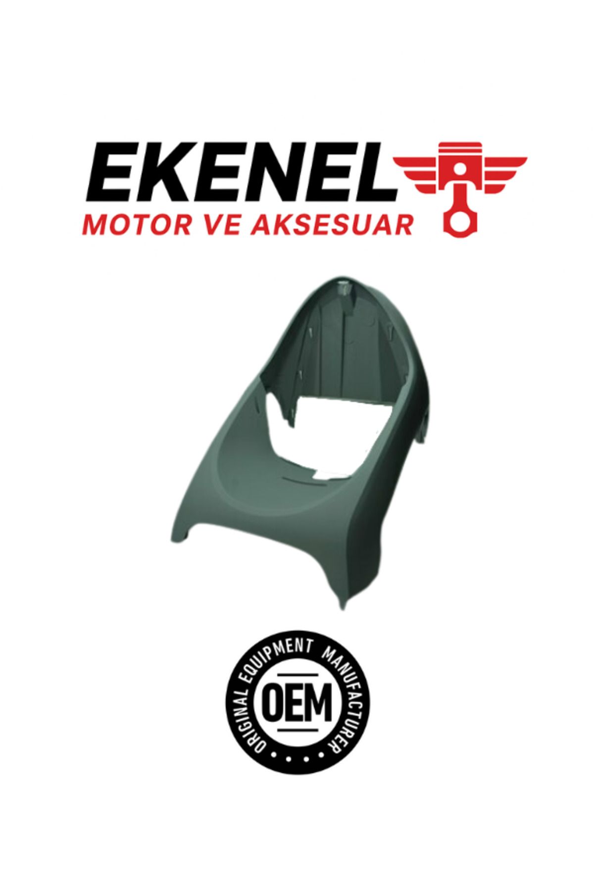 OEM Honda Spacy 110 Ön Burun Açık Gri OEM