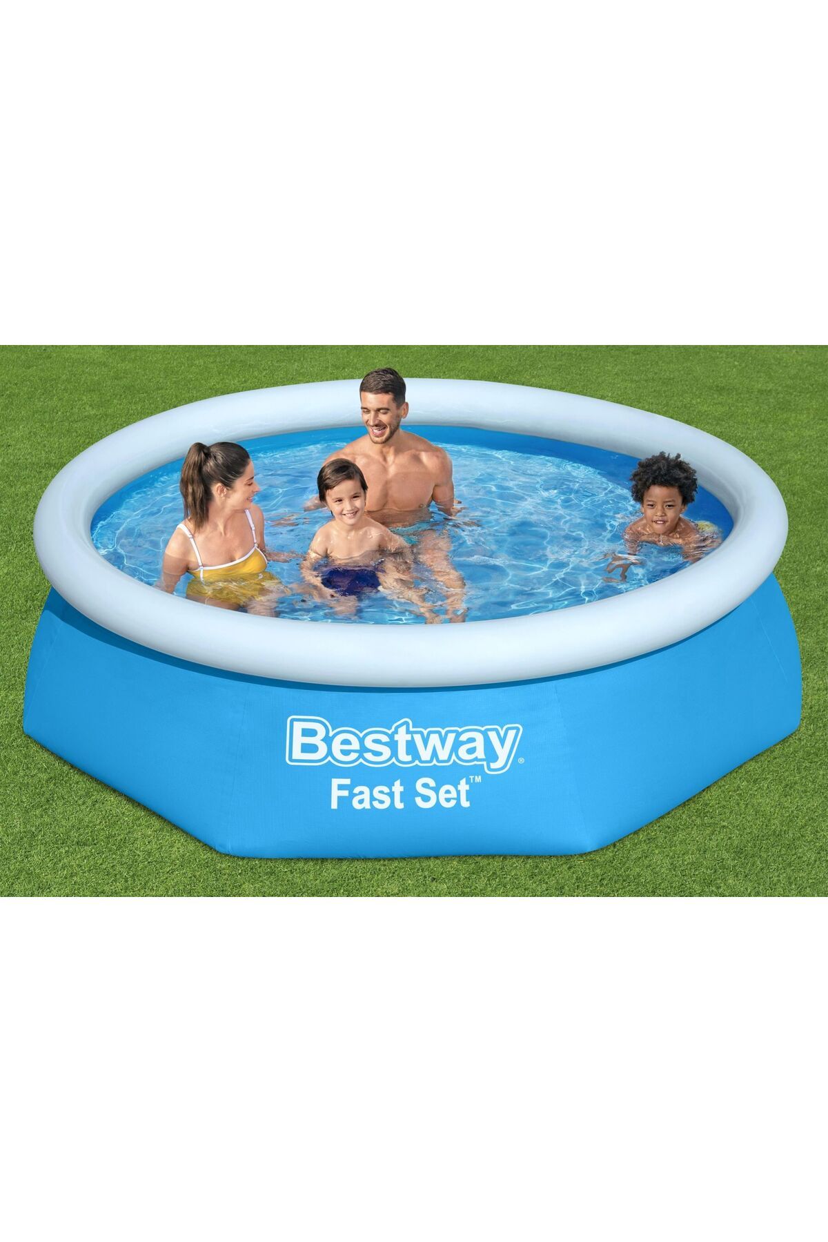 BESTWAY ® 57450 Fast Set™ Çember Şişme Havuz Seti 2.44 M X 61 Cm