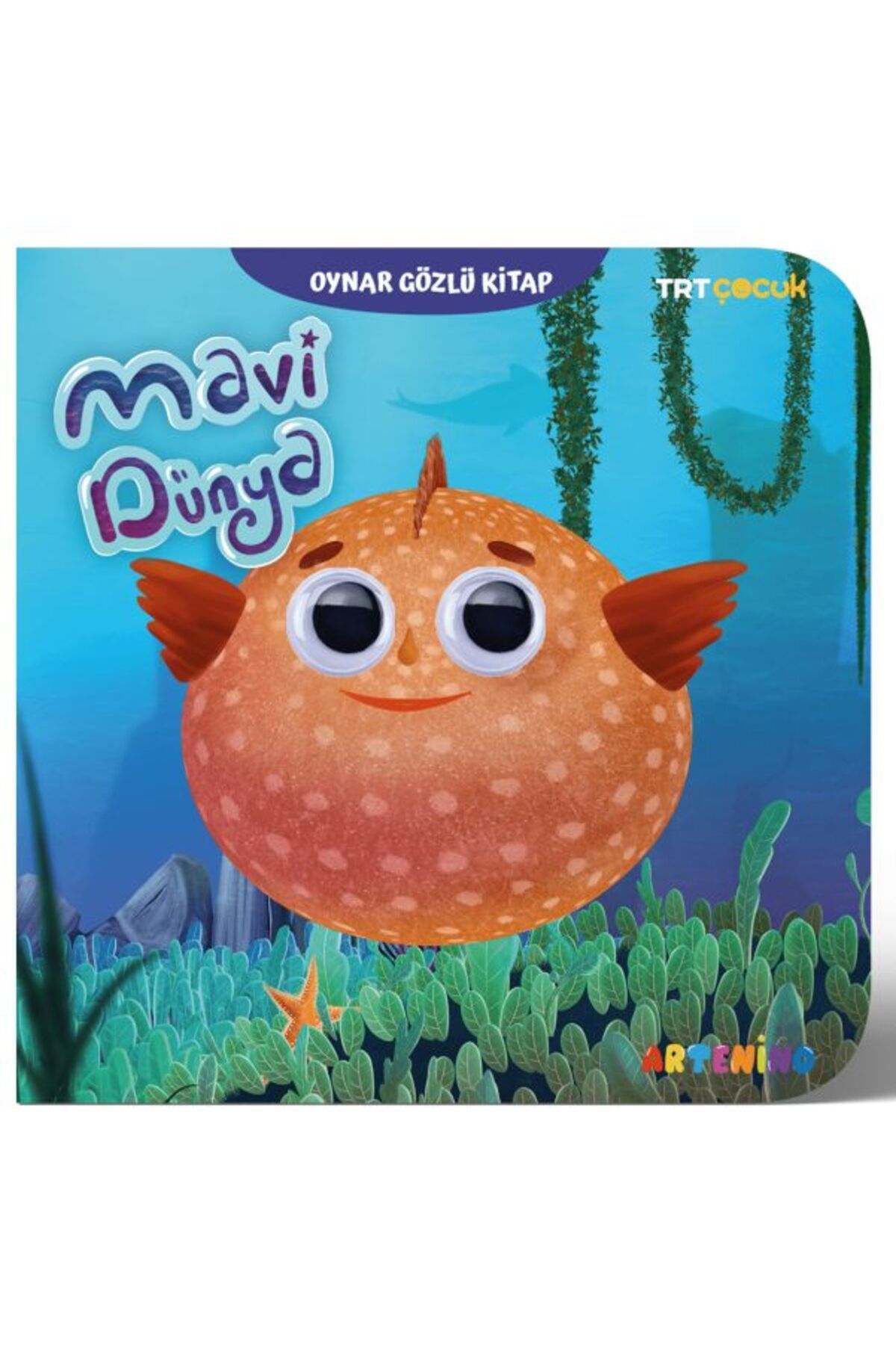 Destek Yayınları Mavi Dünya - Trt Çocuk Oynar Gözlü Kitap