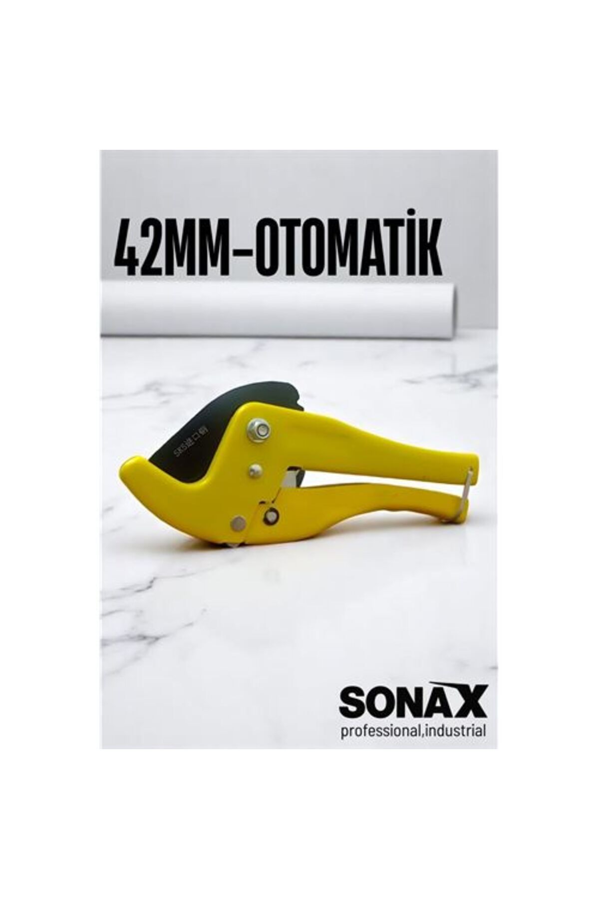 Ladesmedya Modacar Otomatik PVC Boru Kesici SK5 Boru Kesme Makası 42 mm
