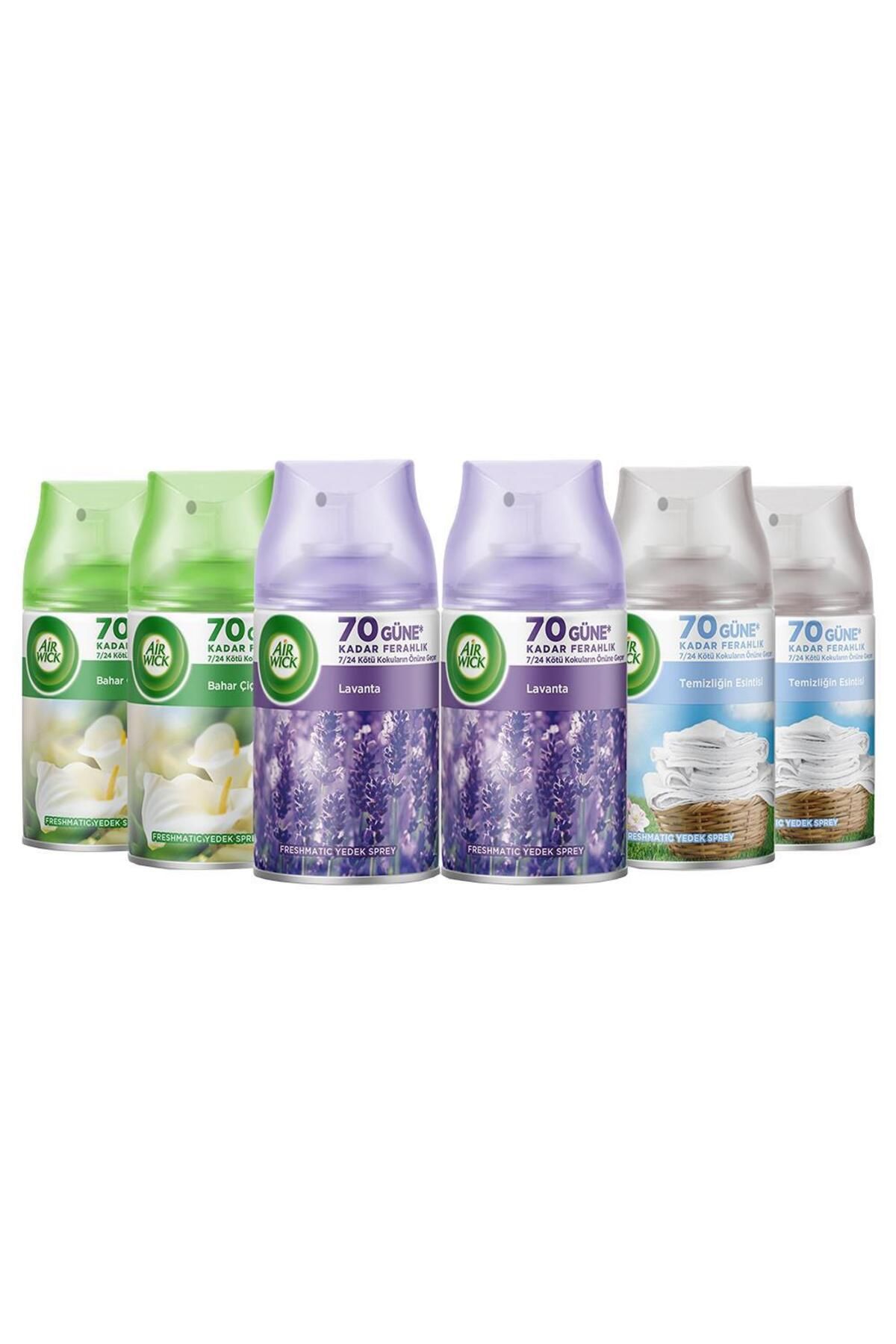 Air Wick Freshmatic Oda Kokusu Sprey 250 ml 6 Al 4 Öde - Karışık