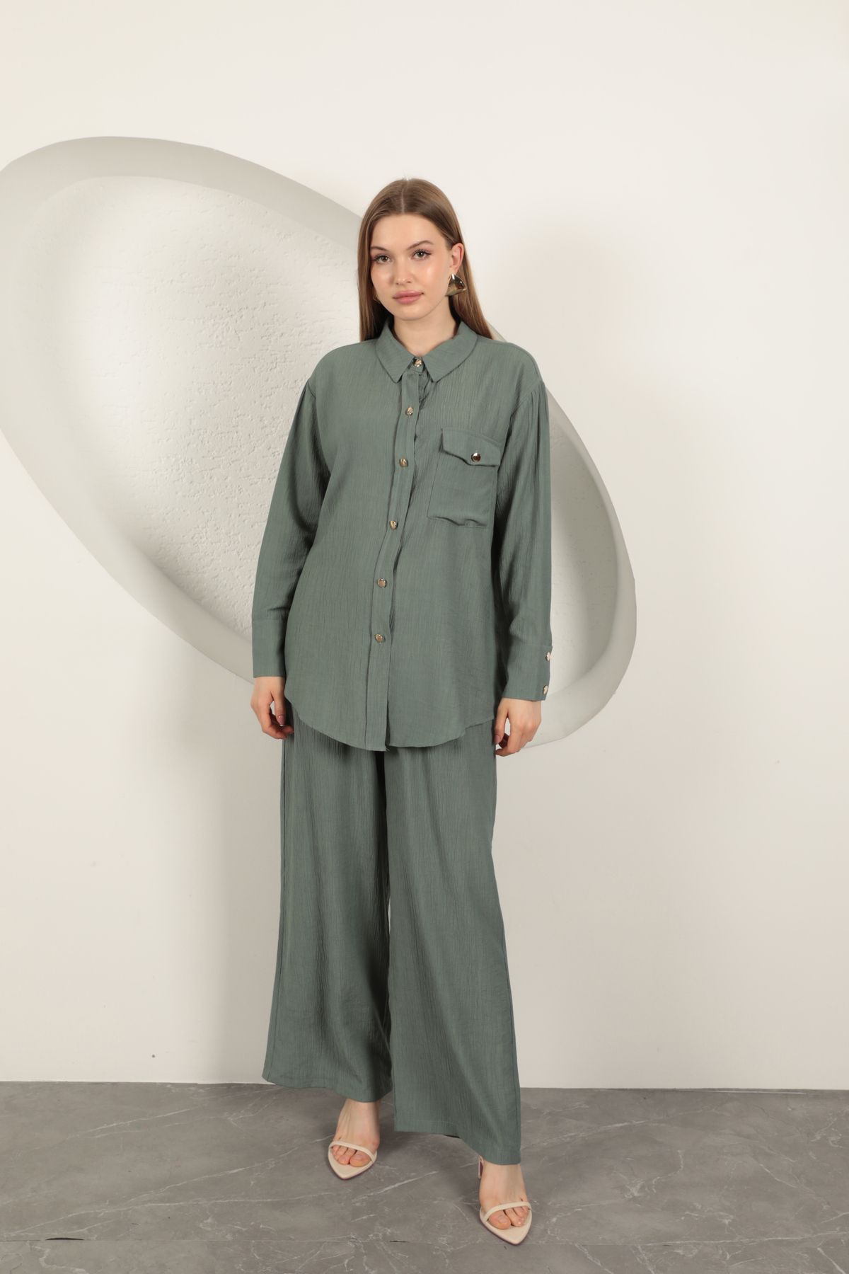 MODA Çilek Kumaş Takım